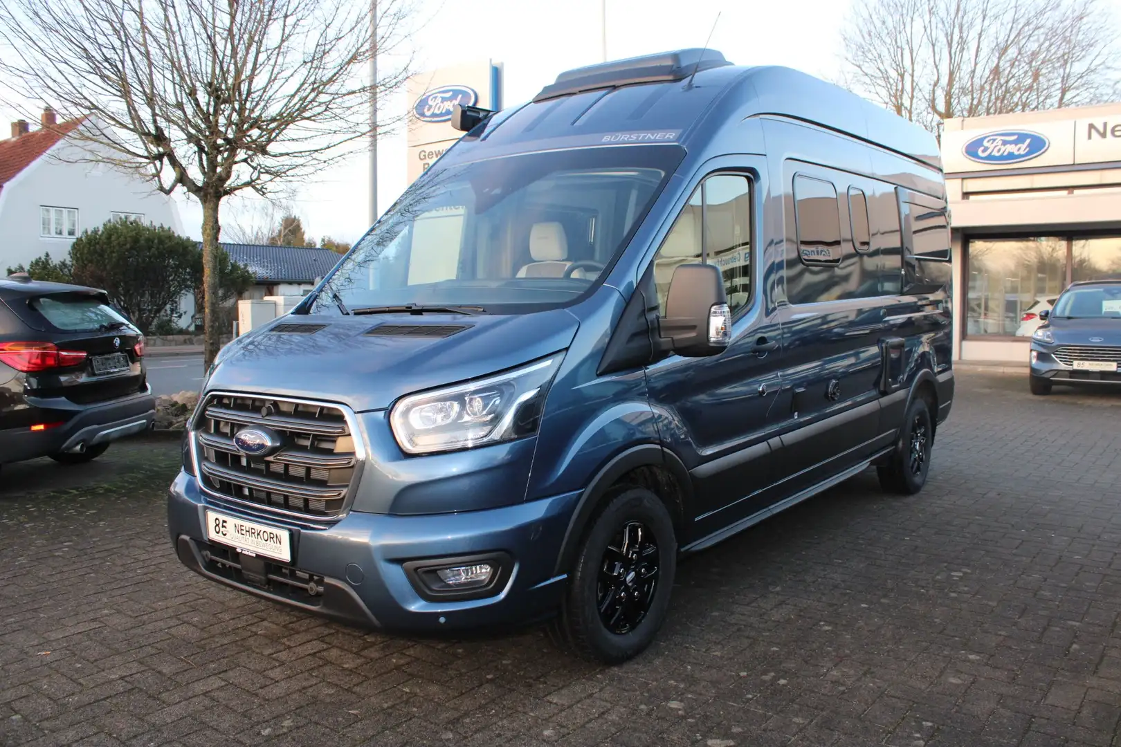 Ford Transit BÜRSTNER SIGNEO Automatik MARKISE Nasszelle WC Blau - 2
