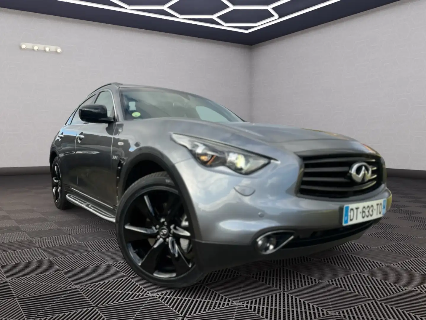 Infiniti QX70 3.0D V6 GT Gris - 2
