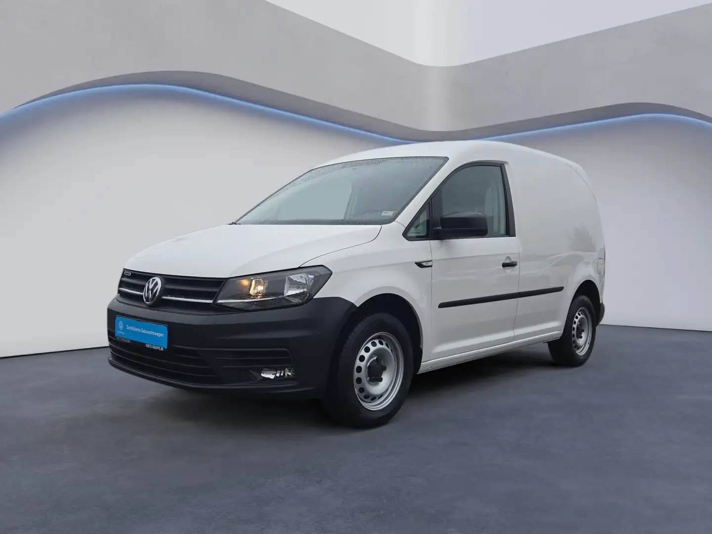 Volkswagen Caddy 4 KASTEN 1.4 TGI KR ERDGAS/BENZIN+KLIMA+ Blanco - 1