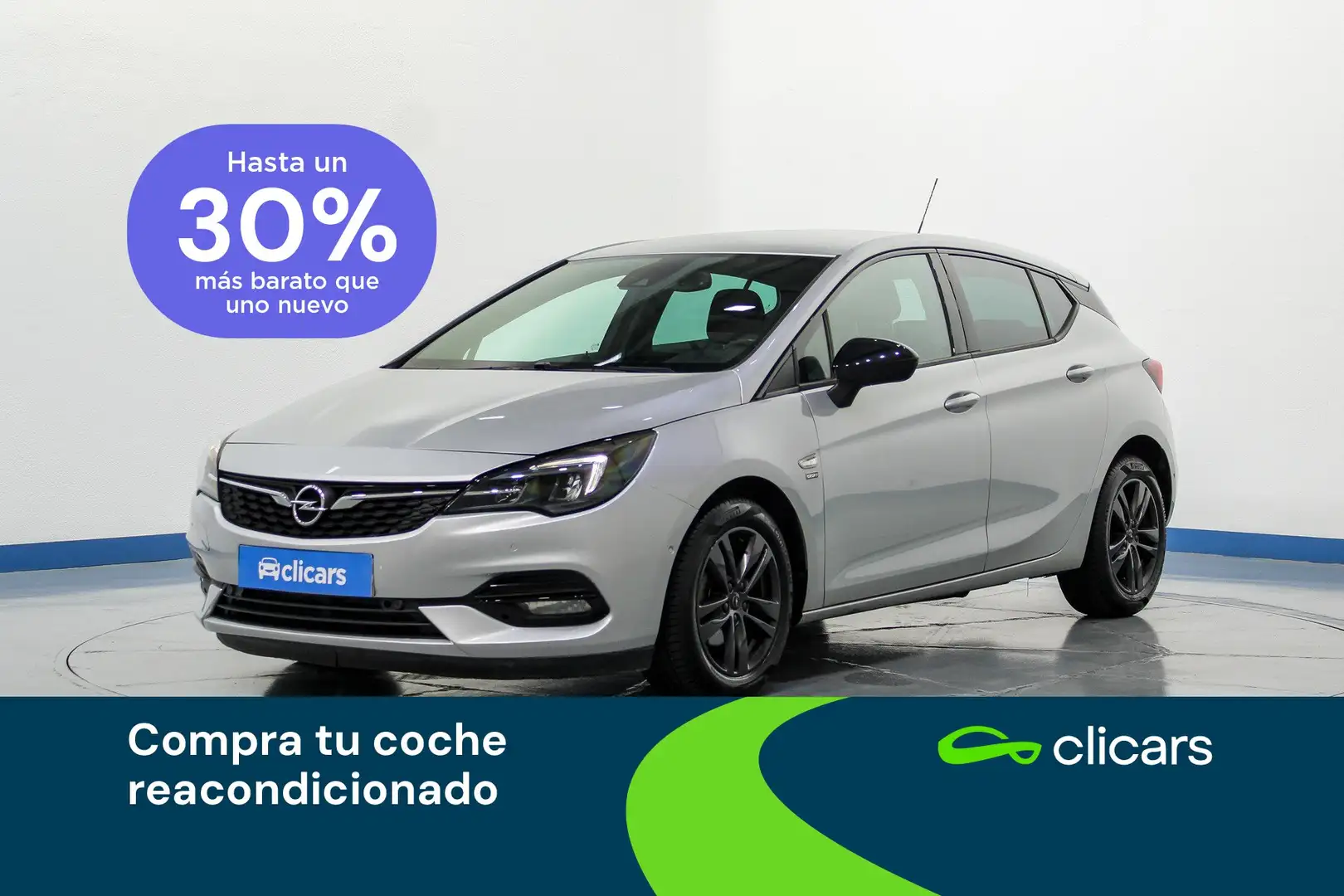 Opel Astra 1.5D S/S 2020 105 Plateado - 1
