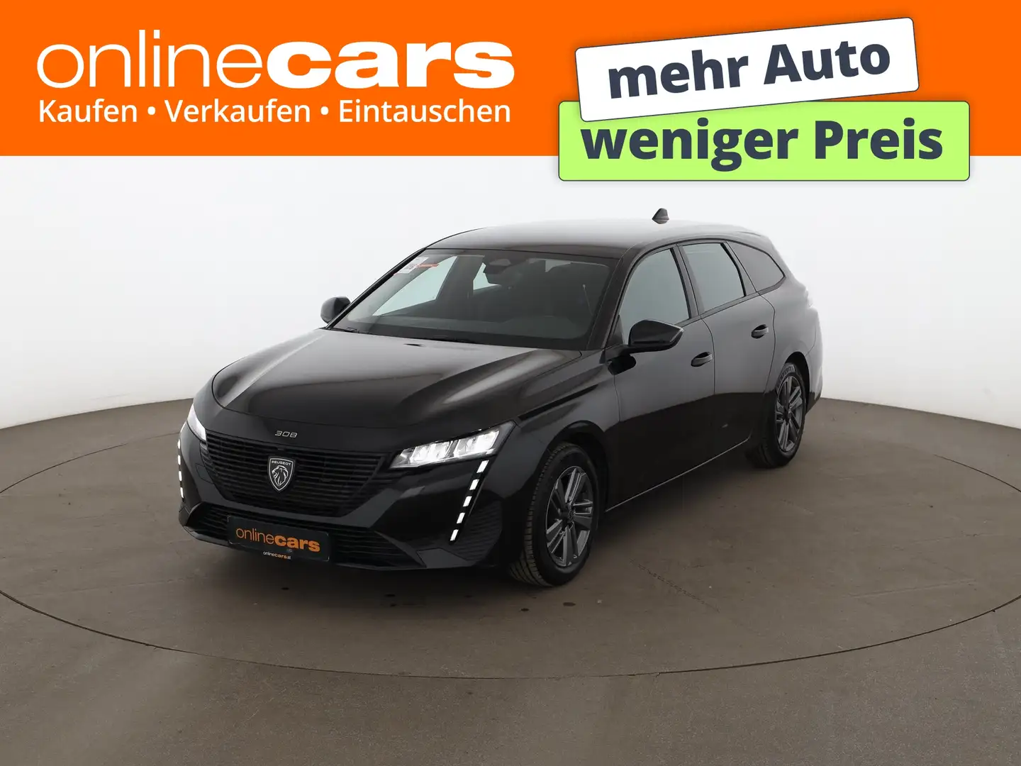 Peugeot 308 1.5 BlueHDi 130 SW Active Aut LED SITZHZG NAV Schwarz - 1