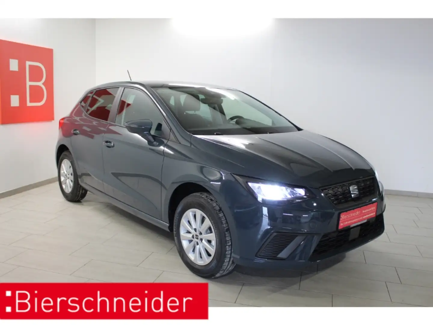 SEAT Ibiza 1.0 TSI DSG Road Edition NAVI KAMERA SHZ Blauw - 1