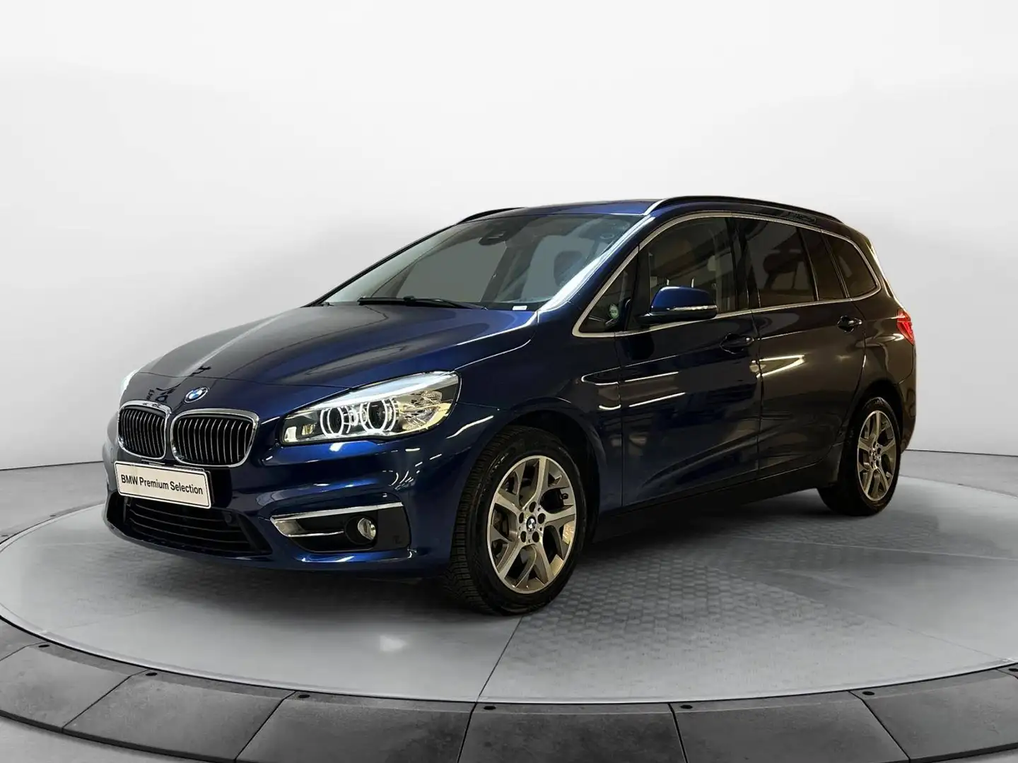 BMW 216 216d Gran Tourer Luxury 7 Posti Blauw - 1