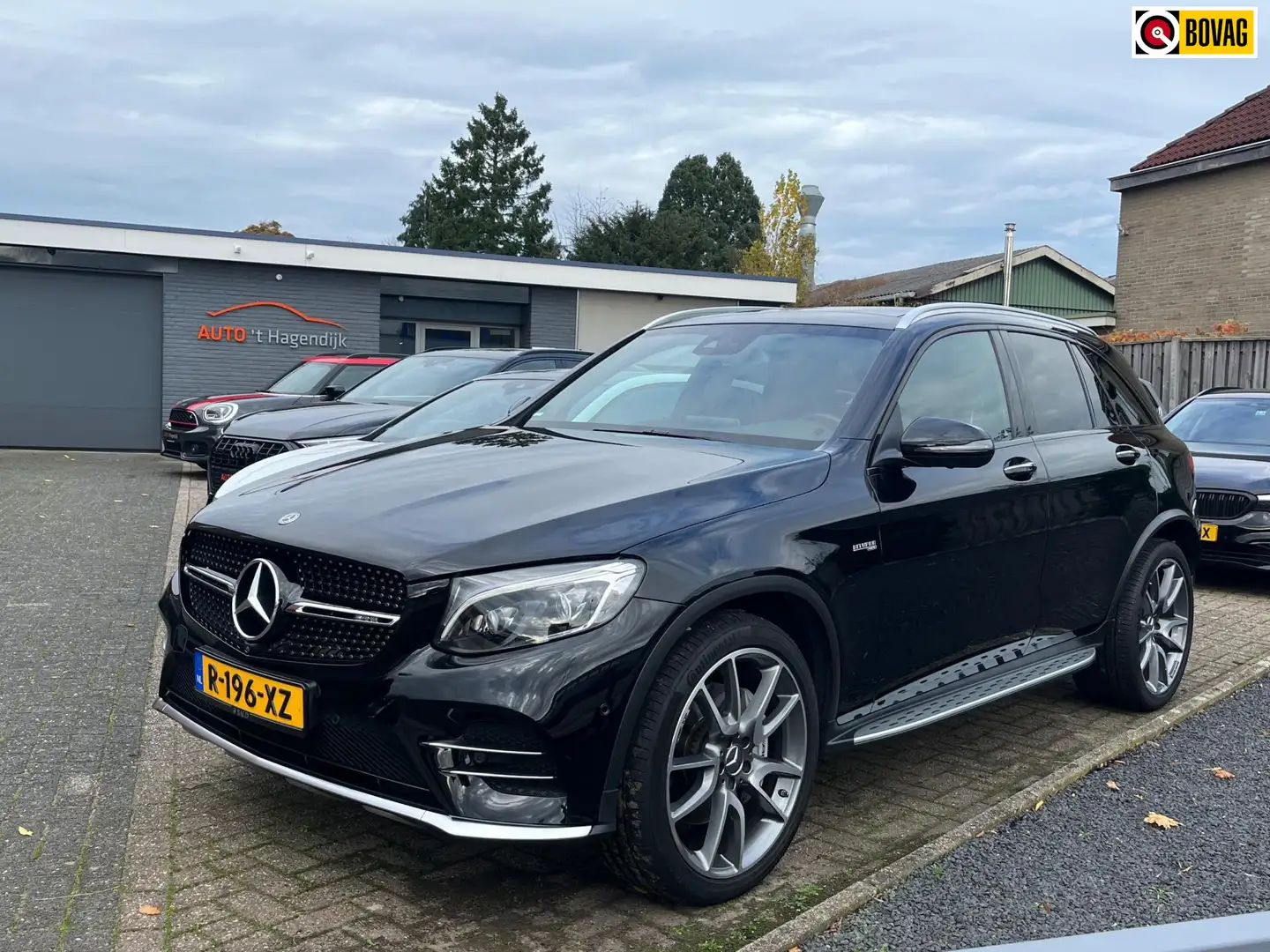 Mercedes-Benz GLC 43 AMG 4MATIC pano 21" Dealerhistorie Zwart - 1