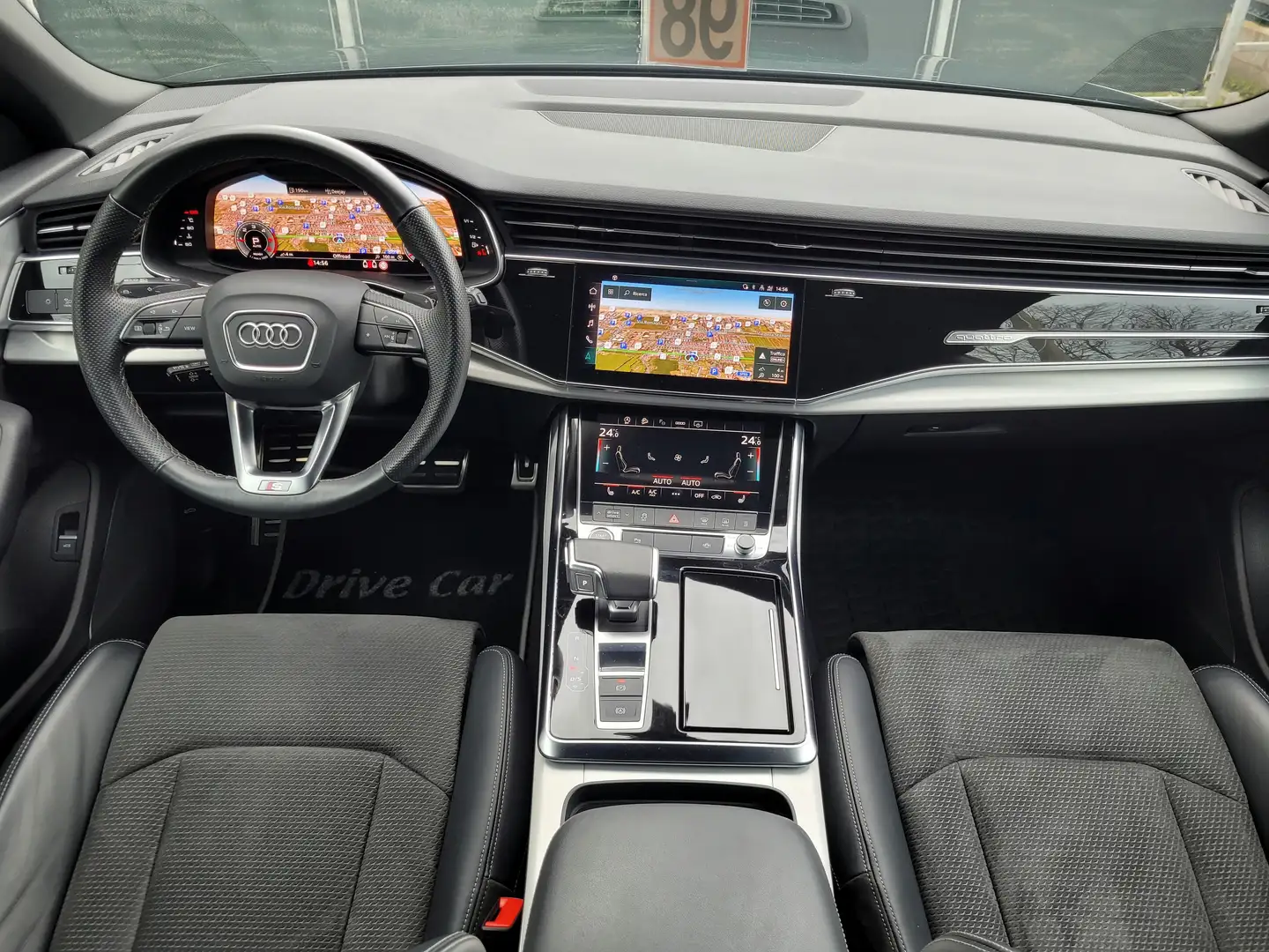 Audi Q8 45TDI S LINE SOSPENSIONI PNEUMATICHE LED MATRIX Noir - 2
