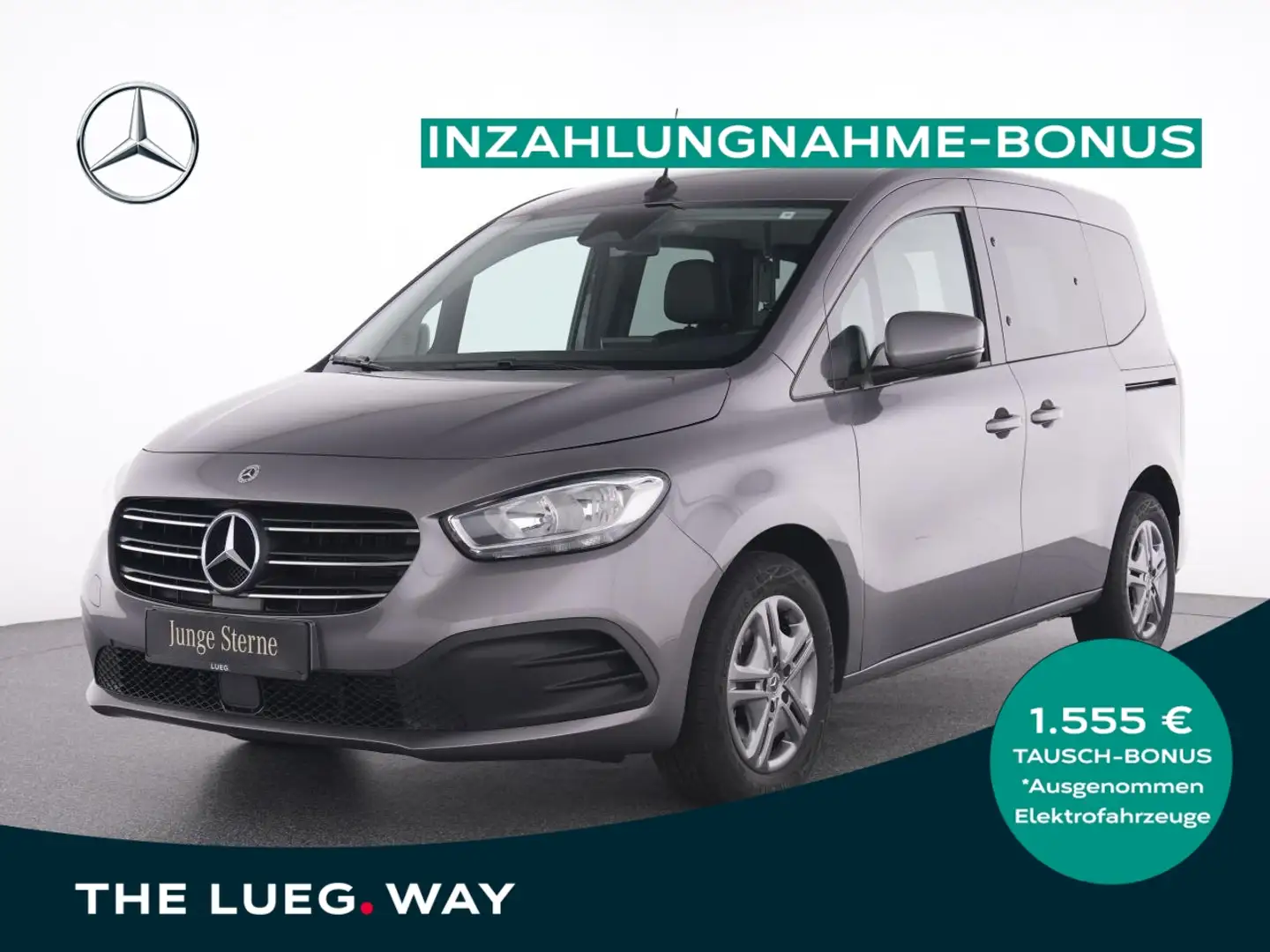 Mercedes-Benz T-Class T 180 d STYLE Standard Style+MBUX+Navi+DAB+SpurA Grau - 1
