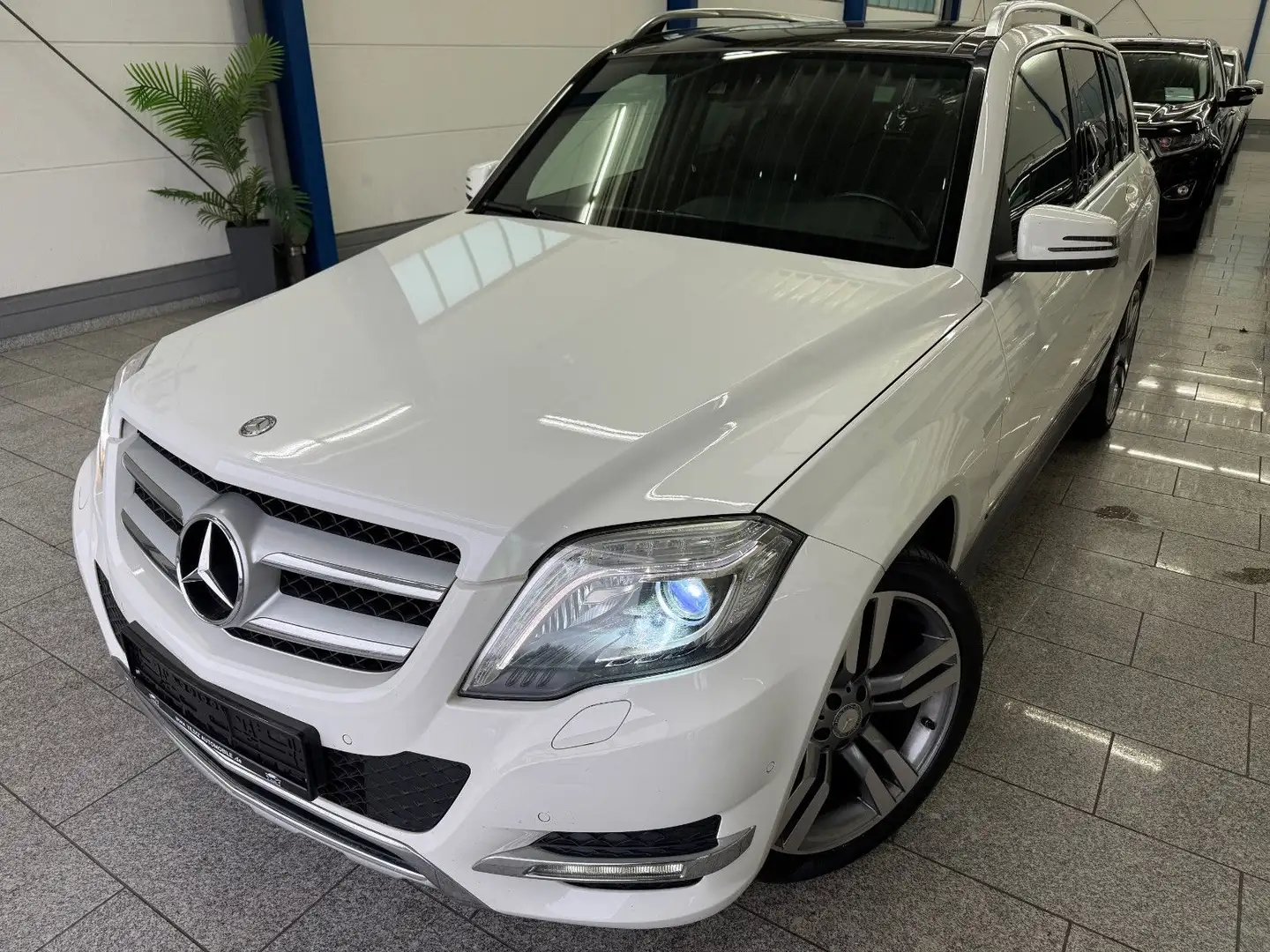 Mercedes-Benz GLK 350 CDI*4M*SPORT*PANO*NAV*TMP*RFK*SPUR*BI-XN Weiß - 1