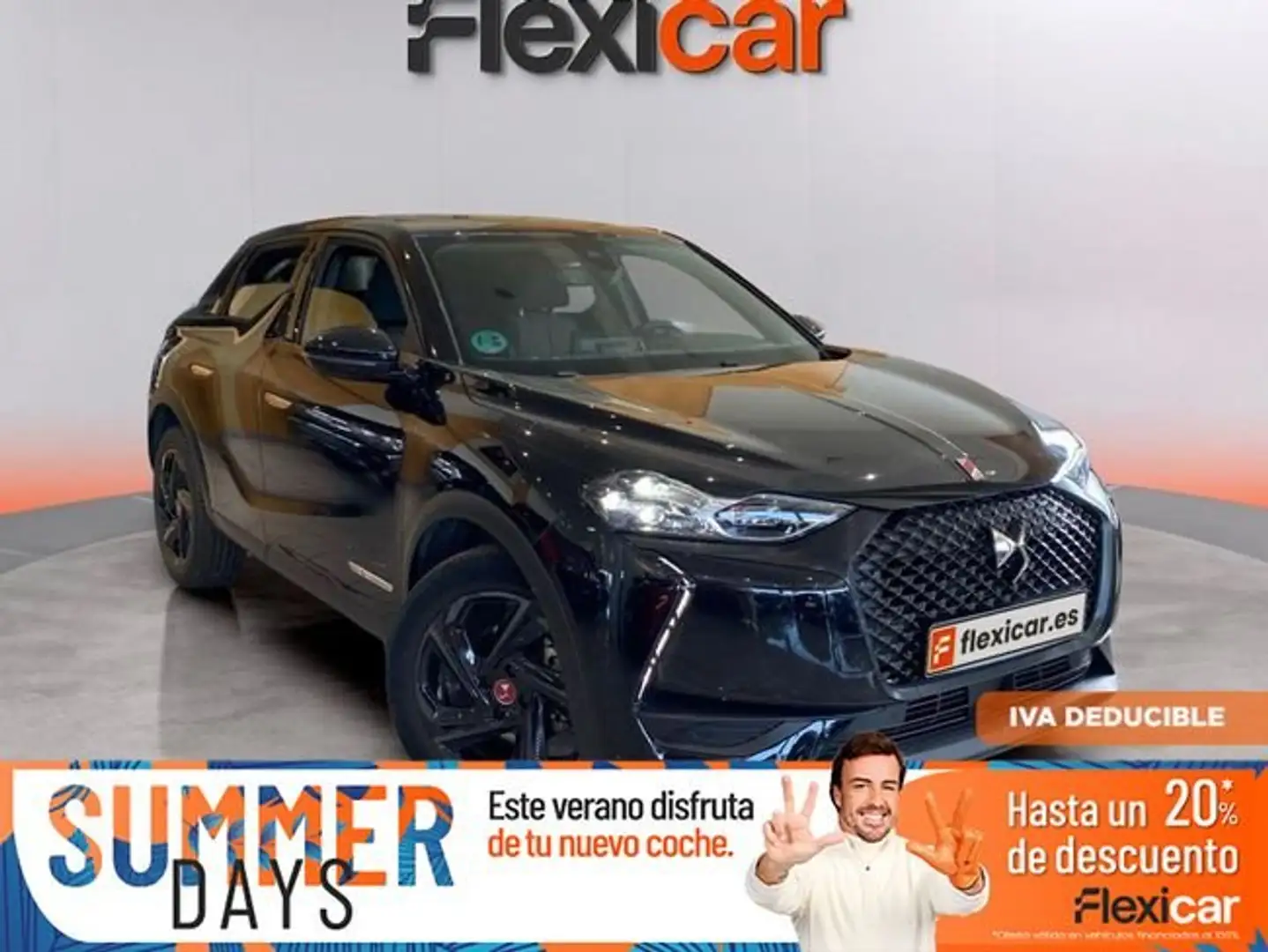 DS Automobiles DS 3 BlueHDi+96+kW+Auto+PERFORMANCE+LINE Negro - 1