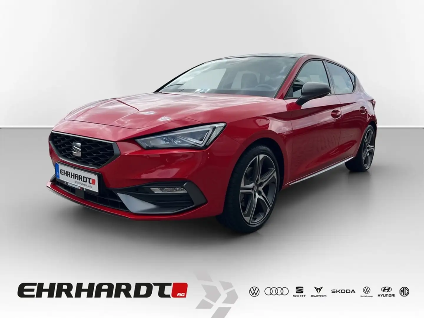 SEAT Leon 2.0 TDI DSG FR PANO*VIRTUAL*NAVI*LED*ACC*PDC*KA... Rot - 1