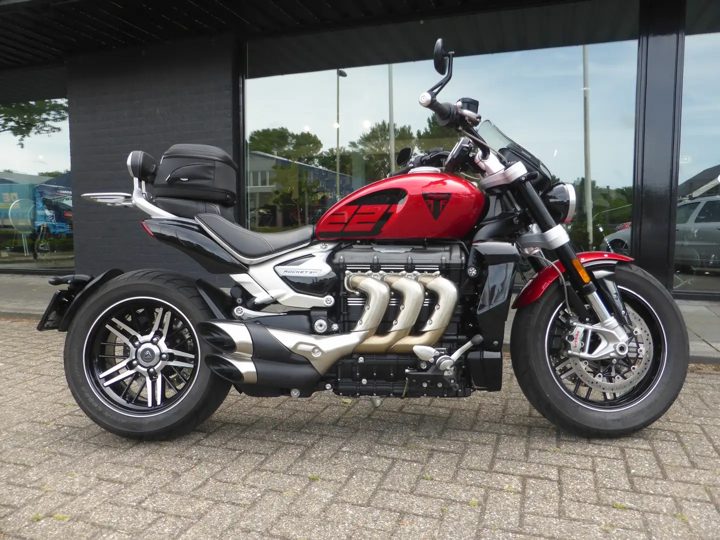 Triumph Rocket 3 GT 221 Editie BTW motor, dus zakelijk ook interessant Rosso - 1