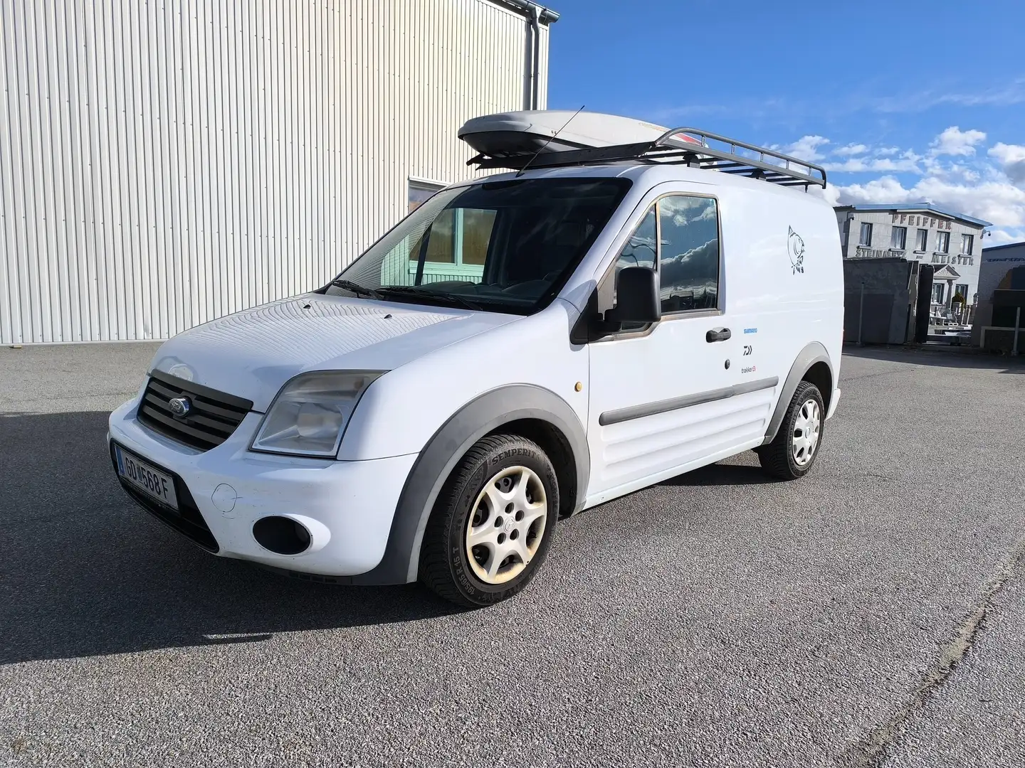 Ford Transit Connect Weiß - 1