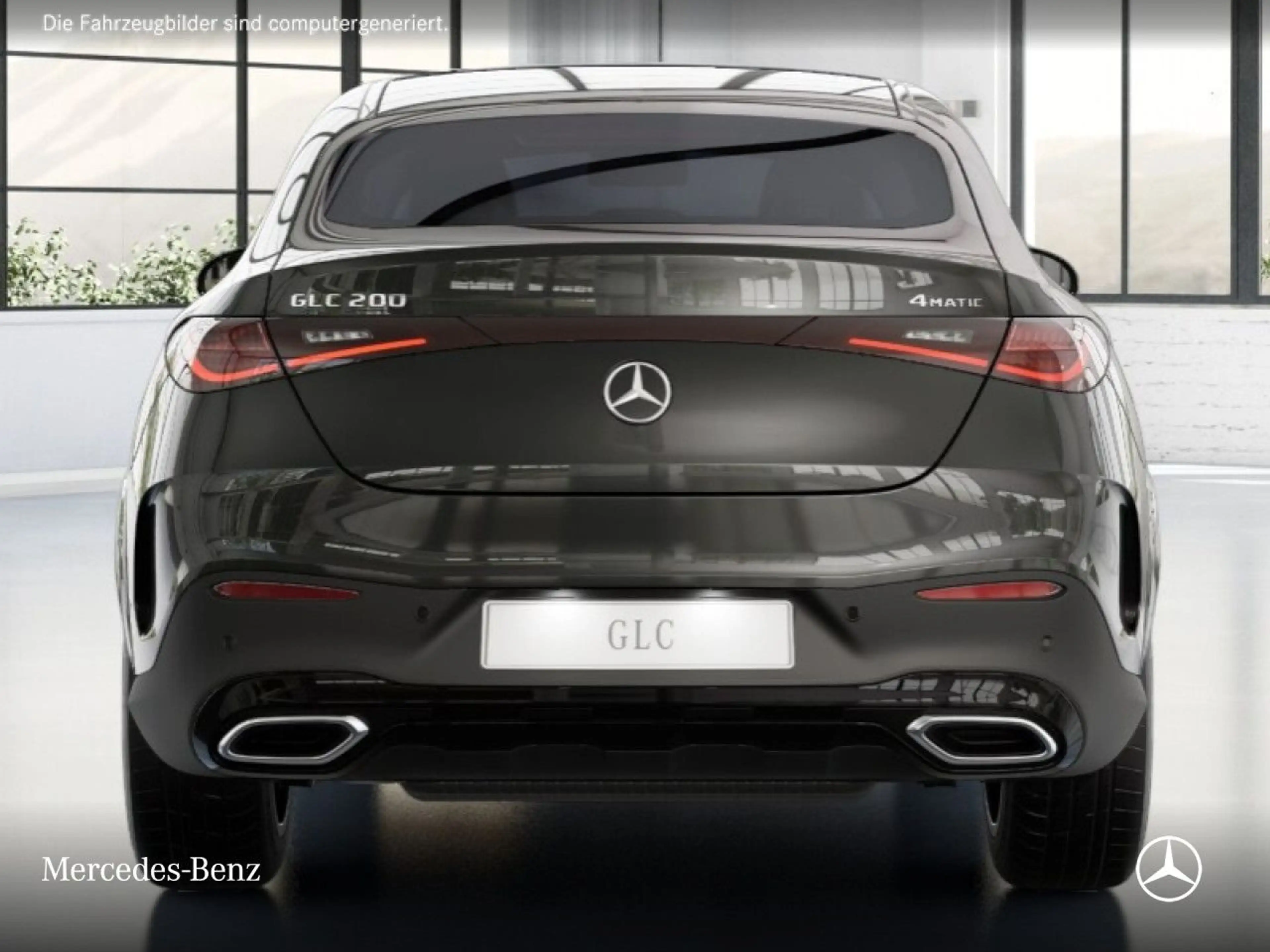 Mercedes-Benz GLC 200 4M AMG+NIGHT+PANO+360+LED+TOTW+KEYLESS+9G — photo 7