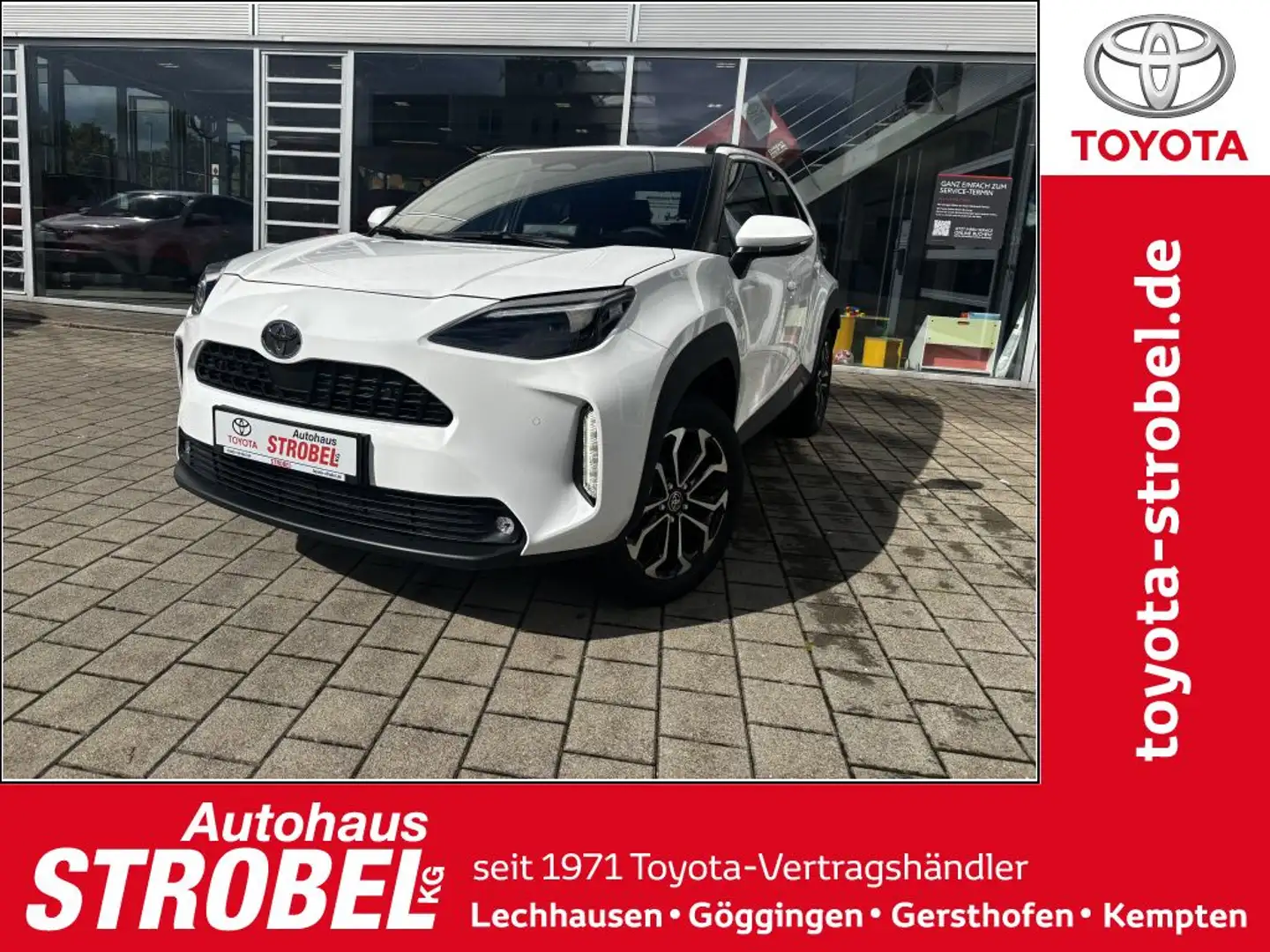 Toyota Yaris Cross Hybrid 130 1.5 VVT-i Teamplayer (XPB1) Weiß - 1