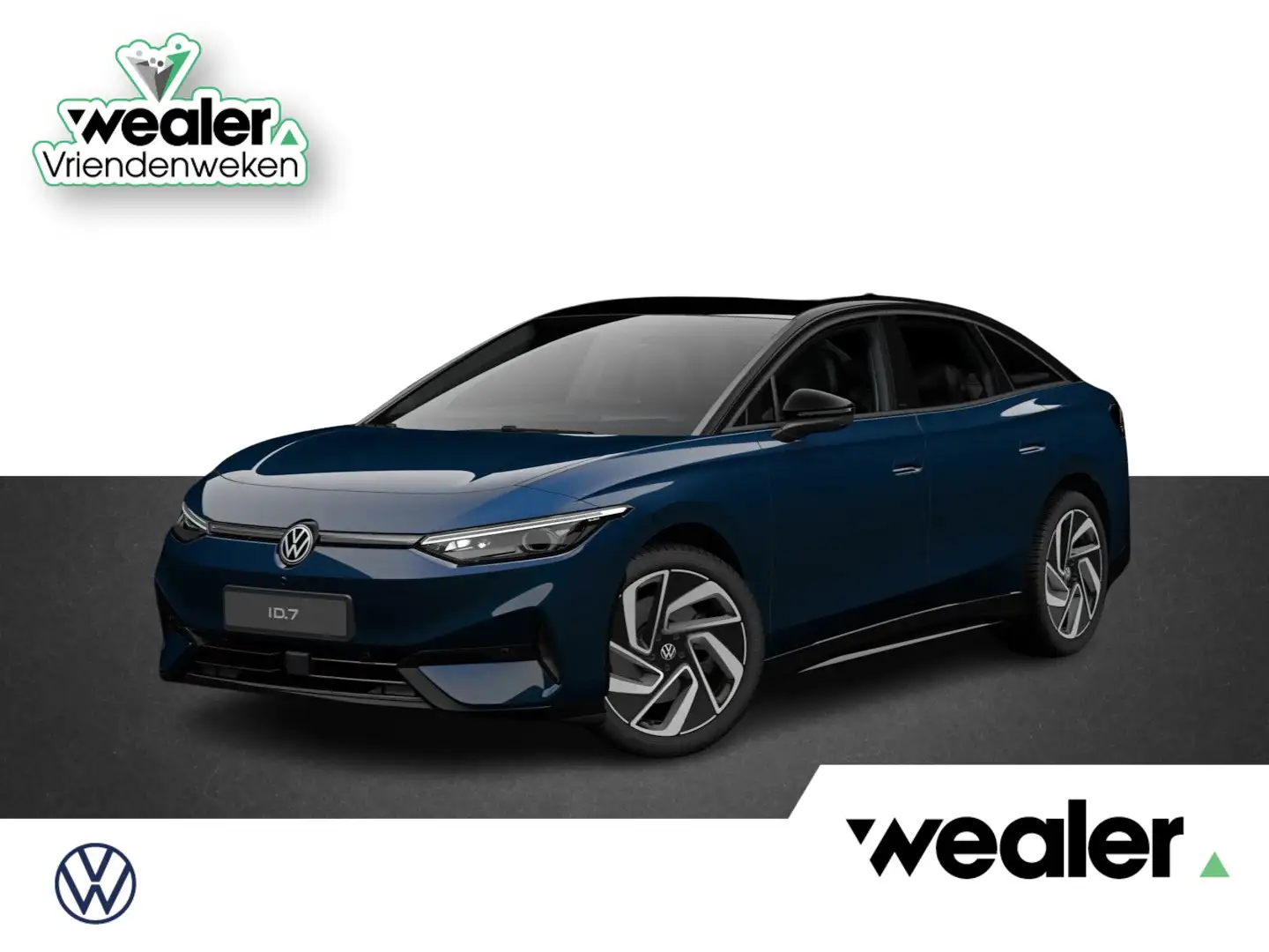 Volkswagen ID.7 Pro S Limited Edition 86 kWh accu. 210 kW / 286 pk Modrá - 1