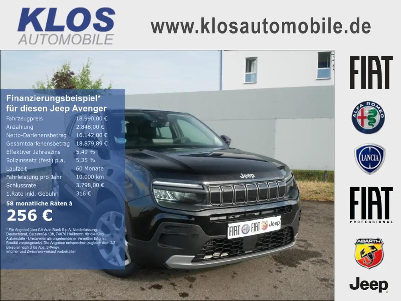 Jeep Avenger ALTITUDE 1.2 T3 100 PS PDC WINTER INFO KOMFORT ALL