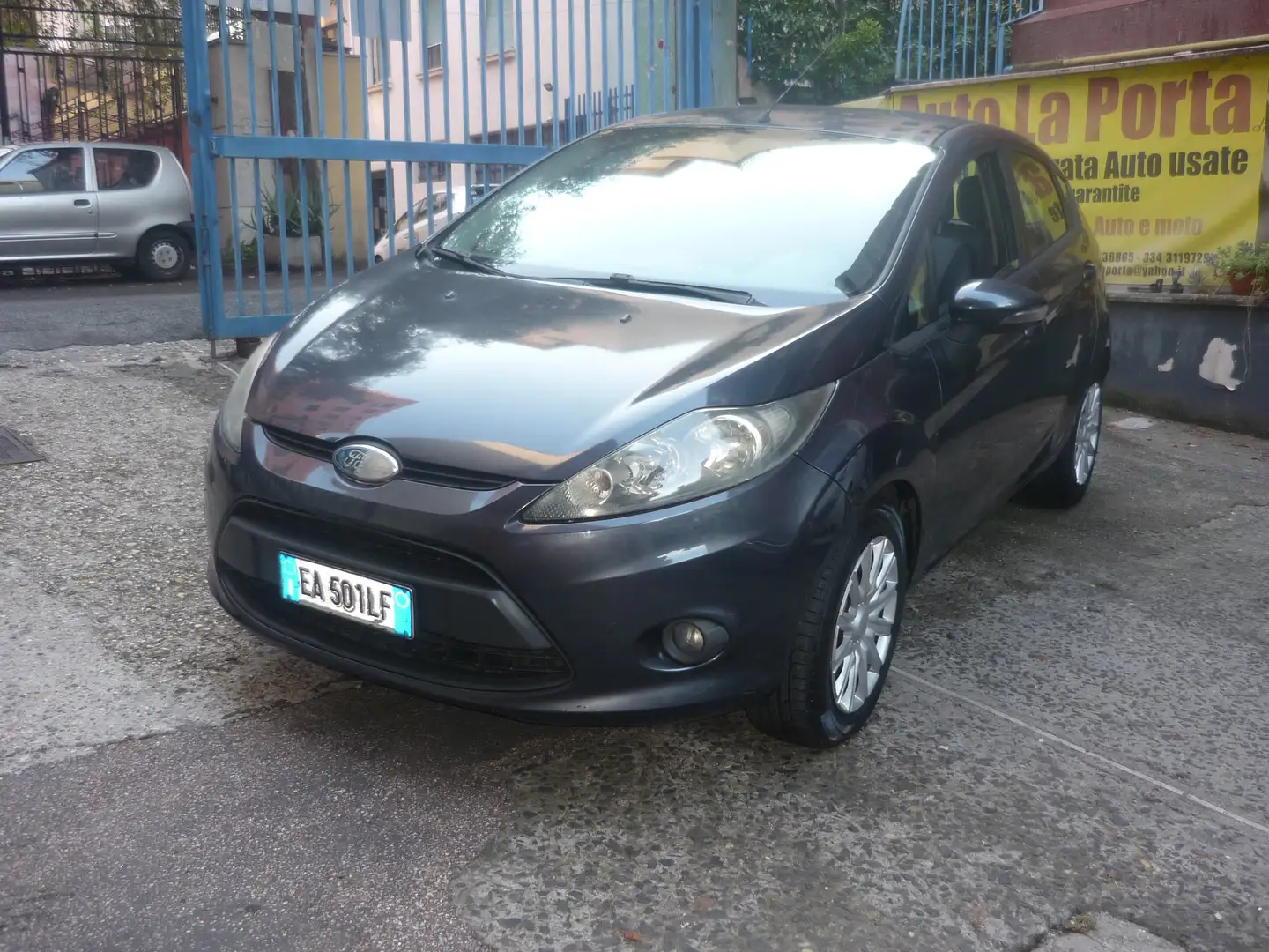 Ford Fiesta Fiesta VI 5p 1.4 16v GPL Originale Gris - 1