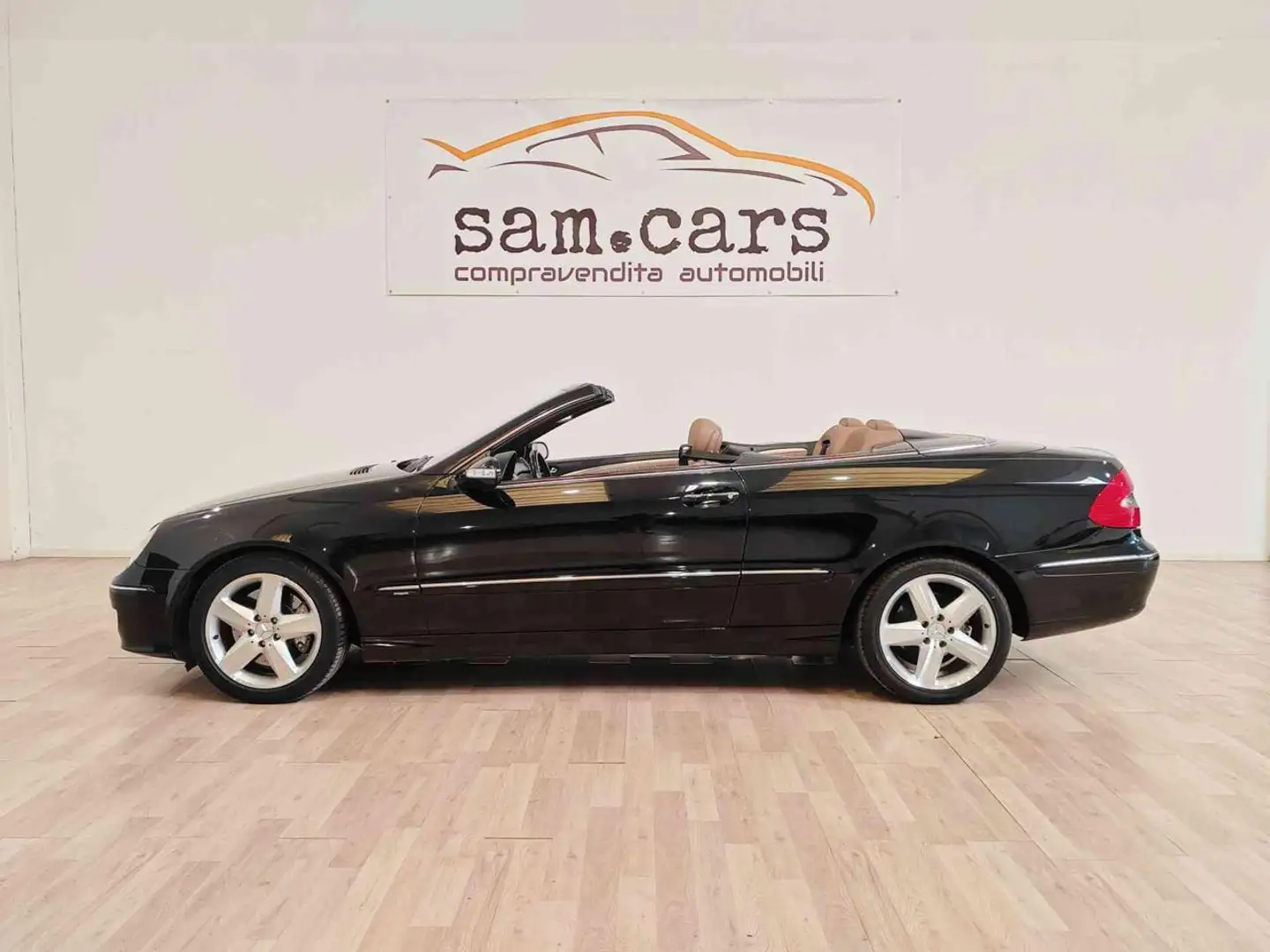 Mercedes-Benz CLK 200 Kompr. cat Cabrio Avantgarde Nero - 2