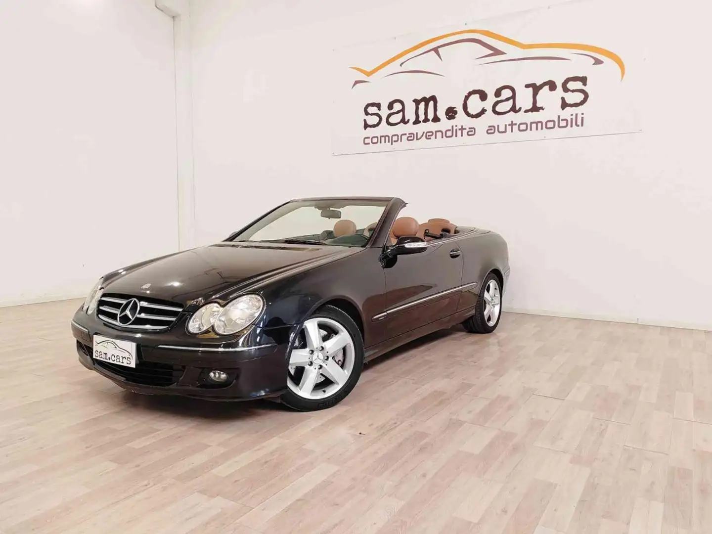 Mercedes-Benz CLK 200 Kompr. cat Cabrio Avantgarde Nero - 1
