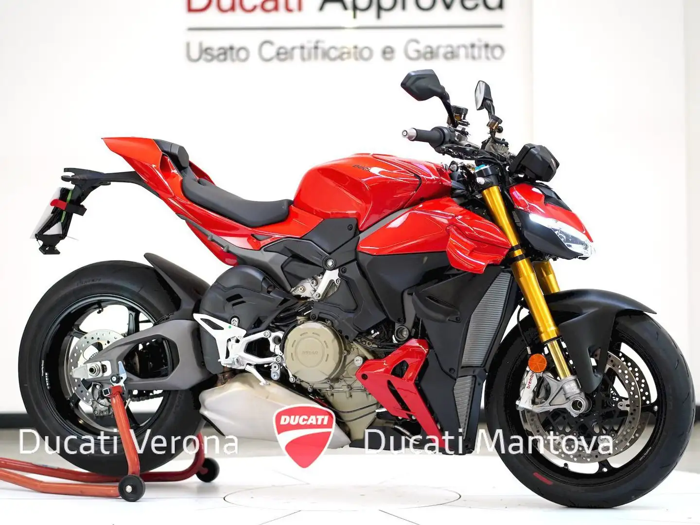 Ducati Streetfighter Streetfighter V4 S modello 2025 - 579 km Rosso - 2