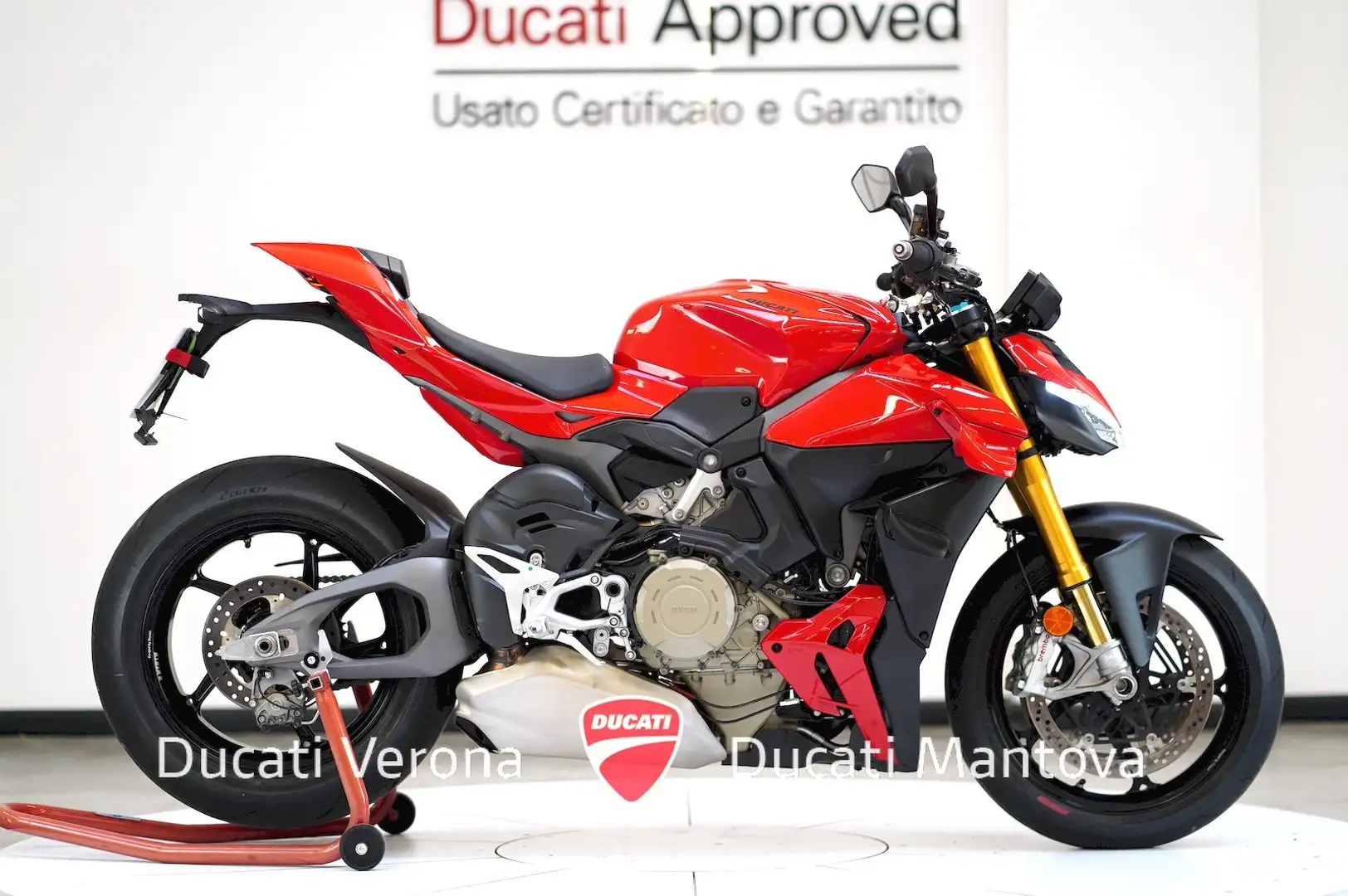 Ducati Streetfighter Streetfighter V4 S modello 2025 - 579 km Rosso - 1