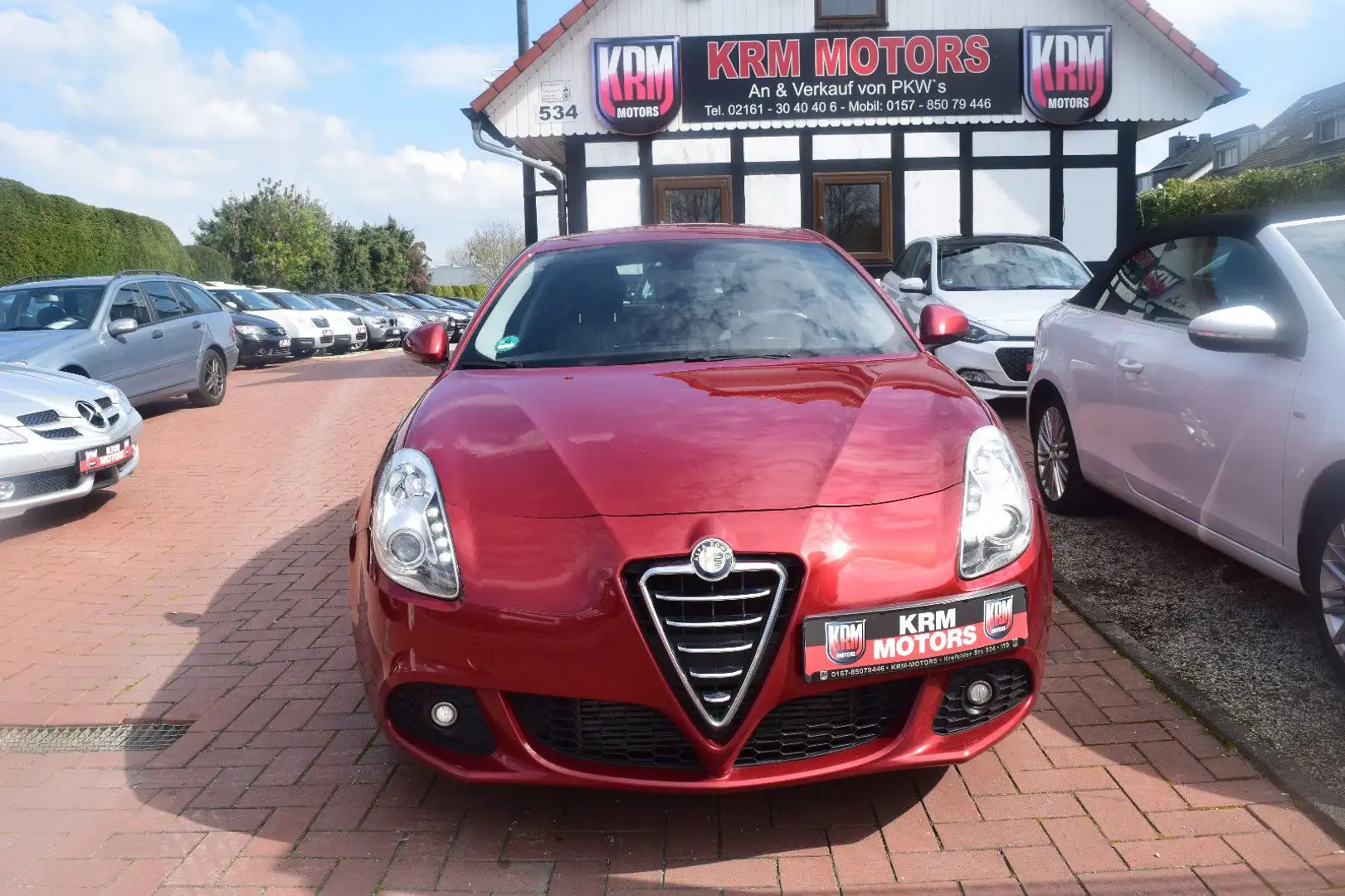 Alfa Romeo Giulietta KLIMAAUTOMATIK, TÜV AU NEU, LED, Rojo - 2