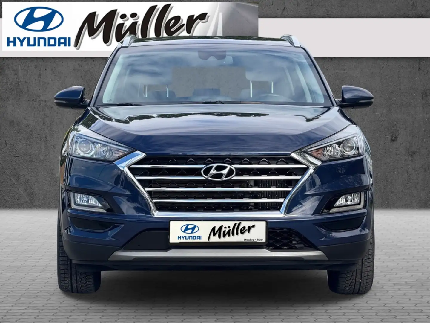 Hyundai TUCSON Trend 1.6 CRDi Mild-Hybrid Automatik Bleu - 2