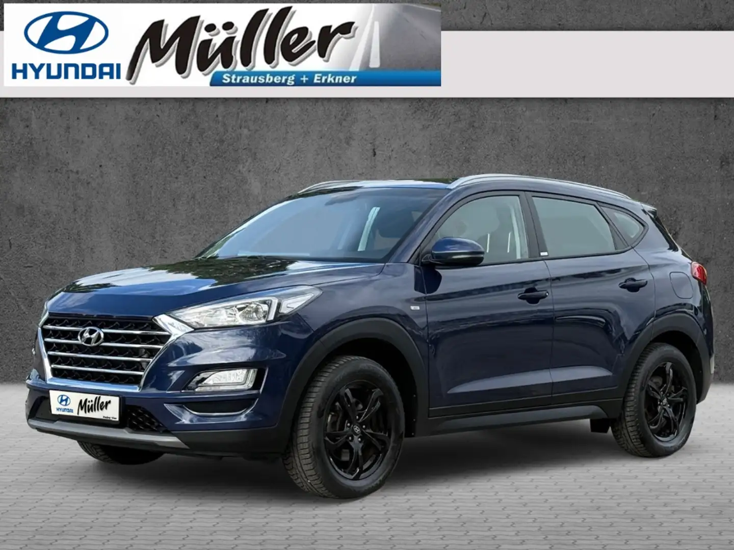 Hyundai TUCSON Trend 1.6 CRDi Mild-Hybrid Automatik Bleu - 1