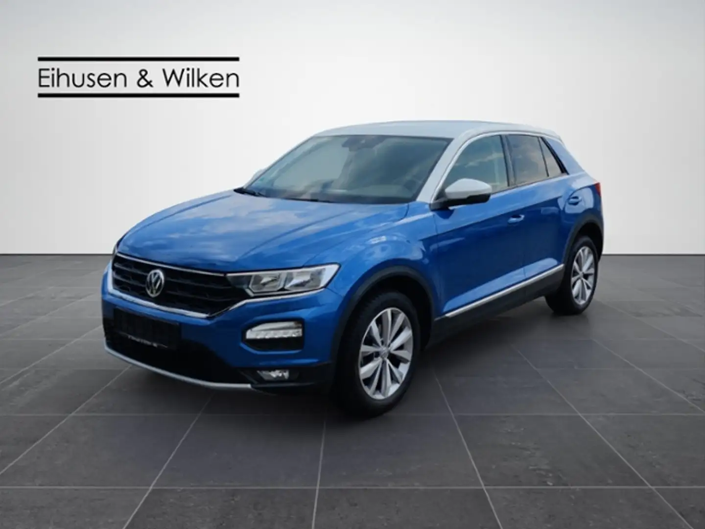 Volkswagen T-Roc 1.5+TSI+DSG+STYLE+NAVI+SHZ+ALU+E-KLAPPE+ Blau - 2