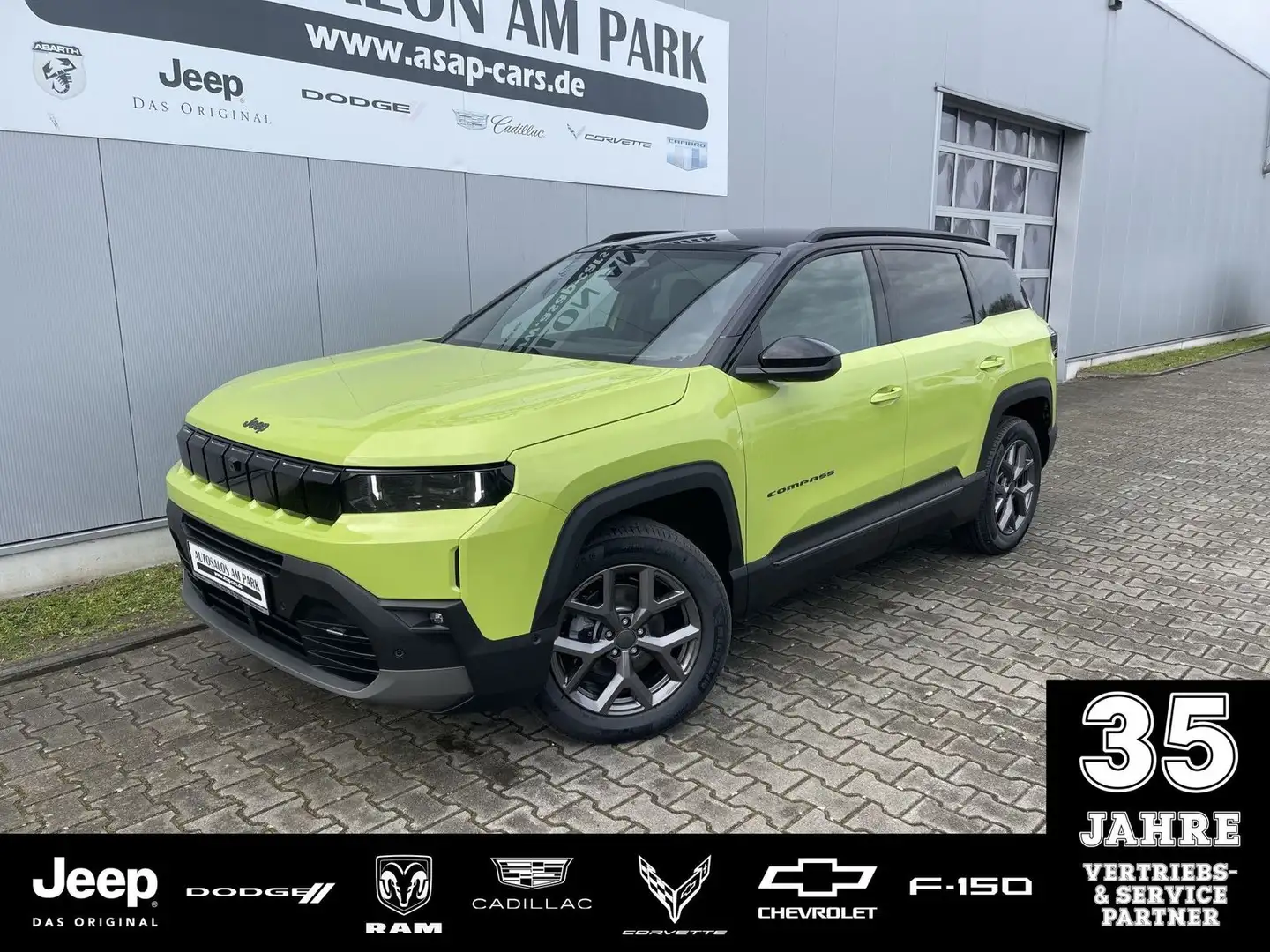 Jeep Compass 1,2 MHEV First Edition/360 Grad Kamera Grün - 1