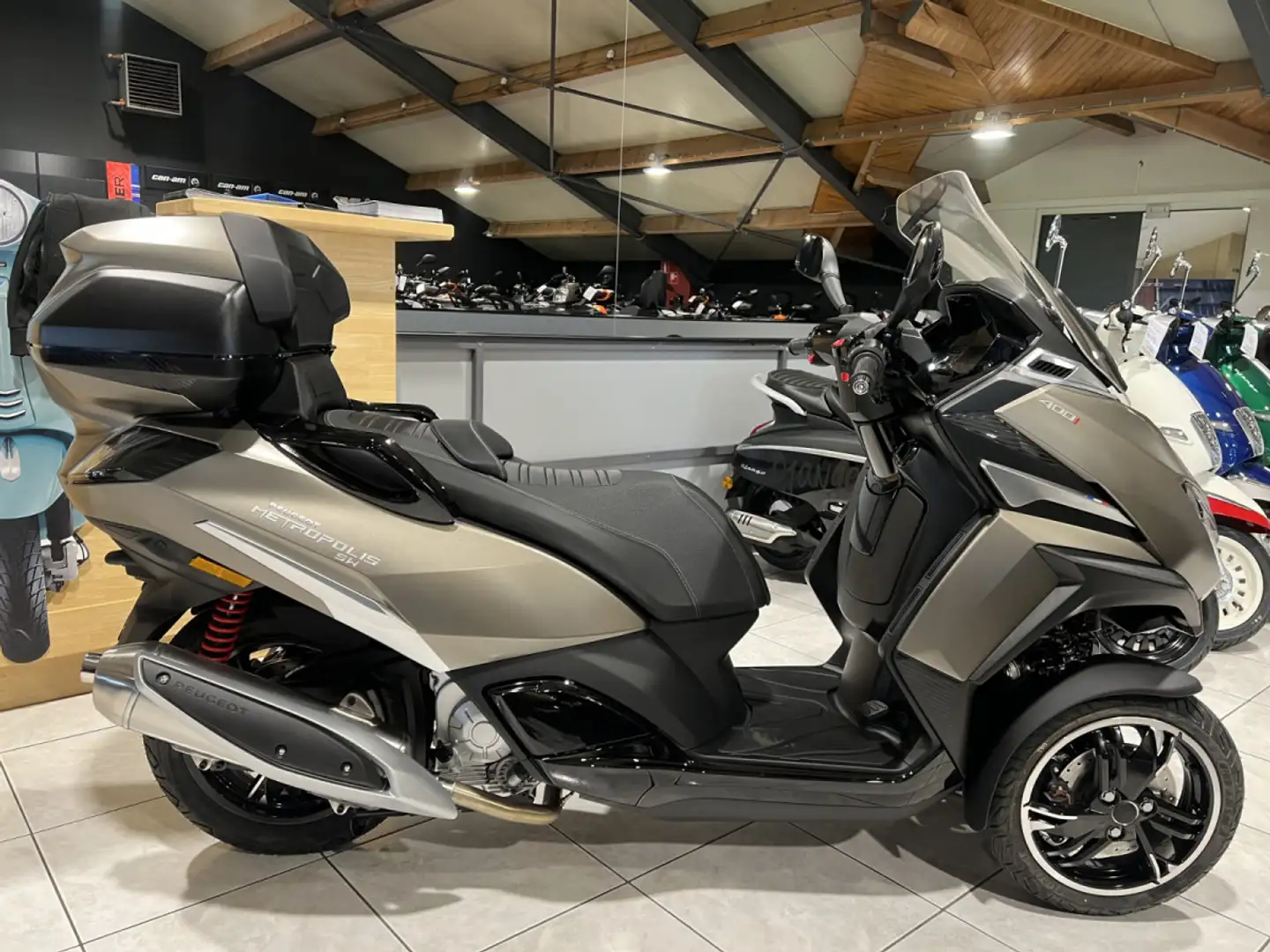 Peugeot Metropolis METROPOLIS 400 SW ESP Bronzová - 1