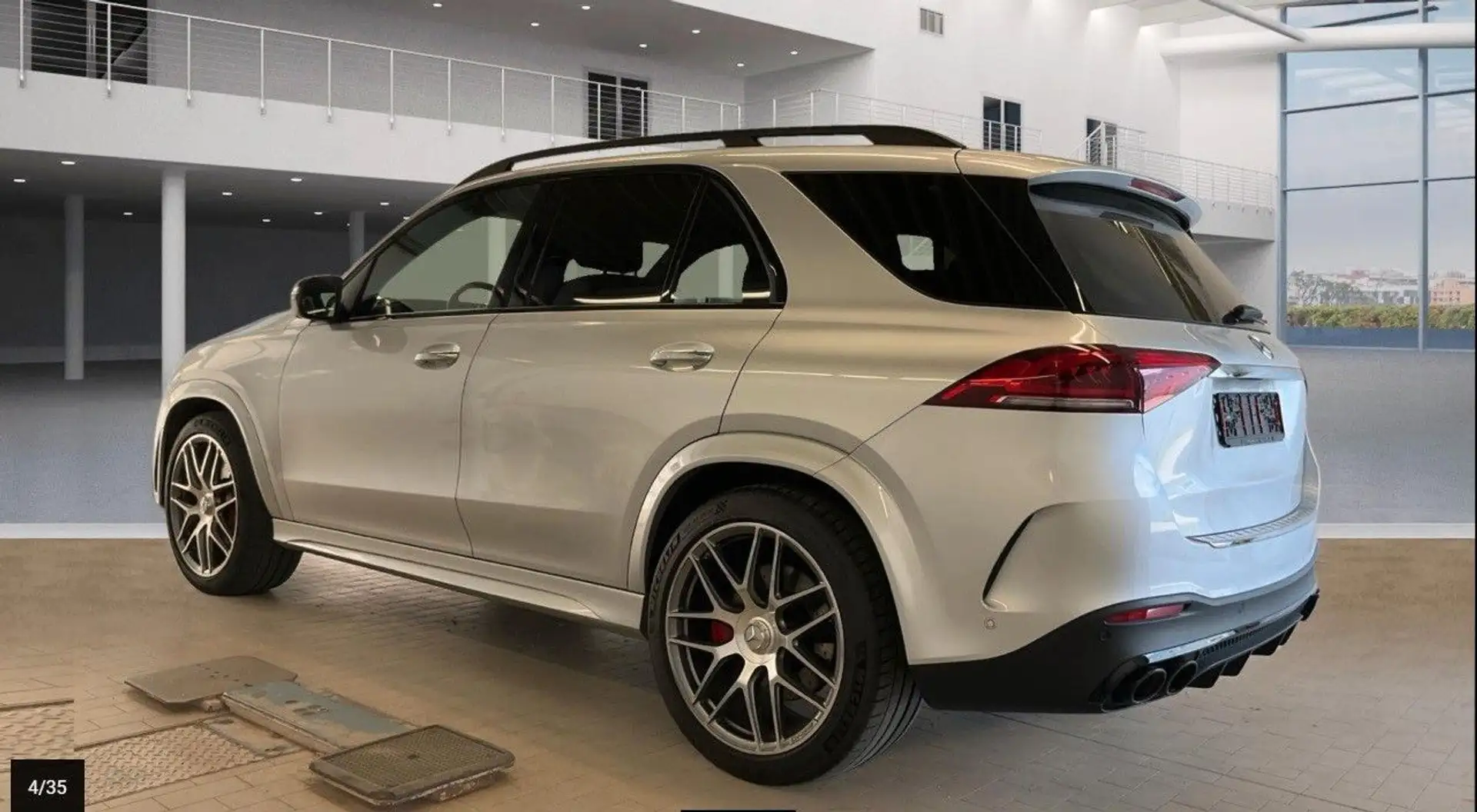 Mercedes-Benz GLE 53 AMG 22" HeadUp Memory AMG-Auspuff 360°K Plateado - 2