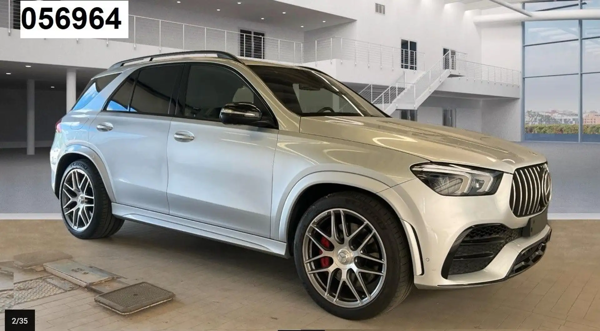 Mercedes-Benz GLE 53 AMG 22" HeadUp Memory AMG-Auspuff 360°K Plateado - 1