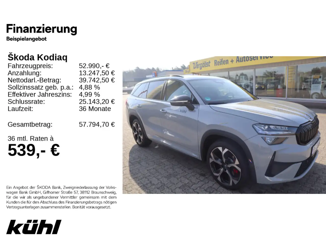 Skoda Kodiaq 2.0 TSI DSG 4x4 RS