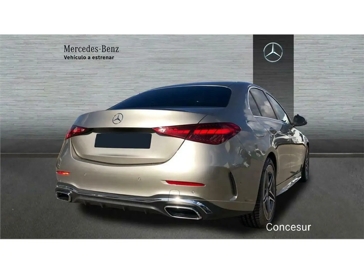 Mercedes-Benz C 220 d Plateado - 2