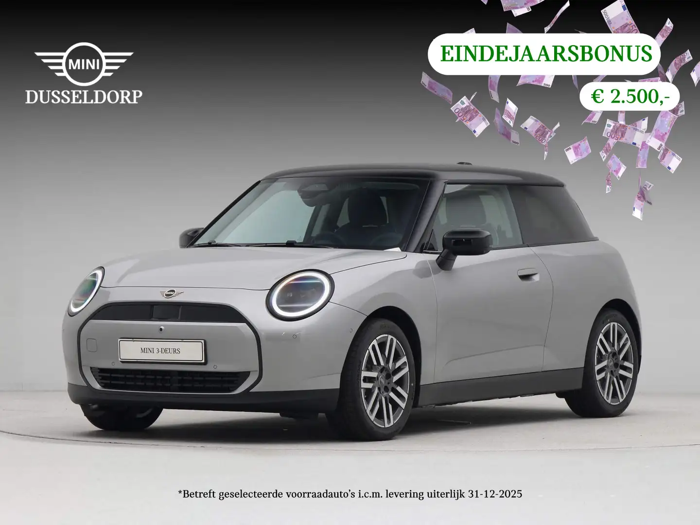 MINI Cooper E Classic Pakket L Gris - 1