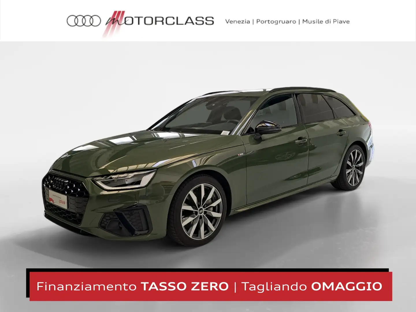 Audi A4 avant 40 2.0 tdi mhev 204cv s line edition quattro Vert - 1