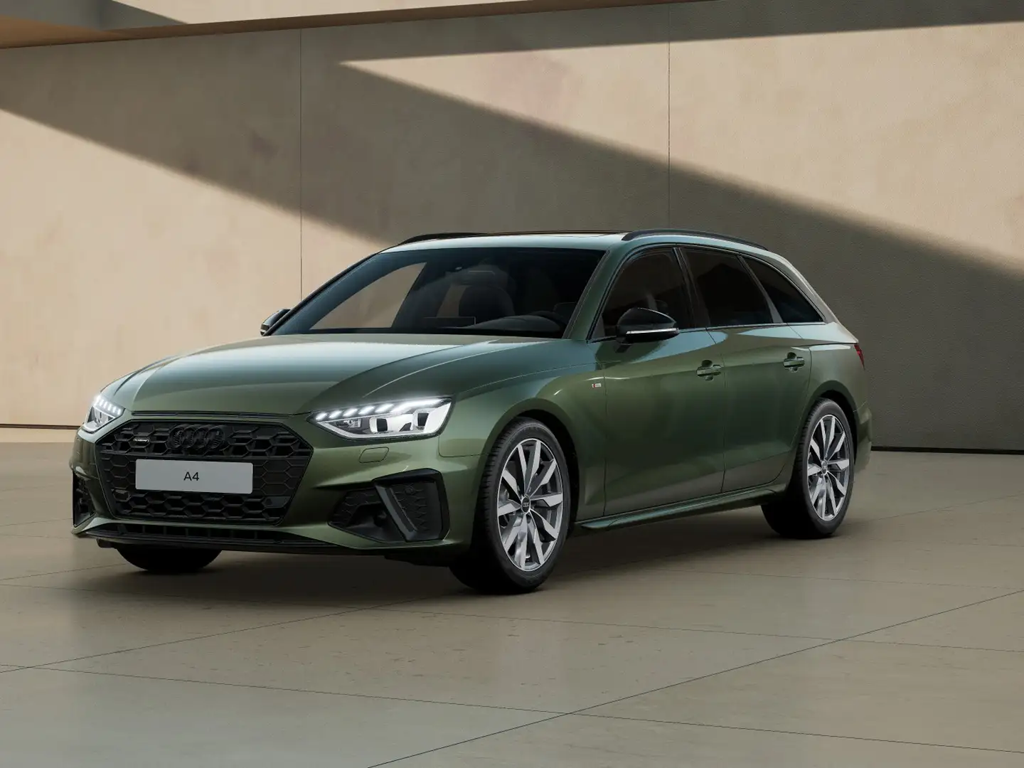 Audi A4 avant 40 2.0 tdi mhev 204cv s line edition quattro Verde - 1
