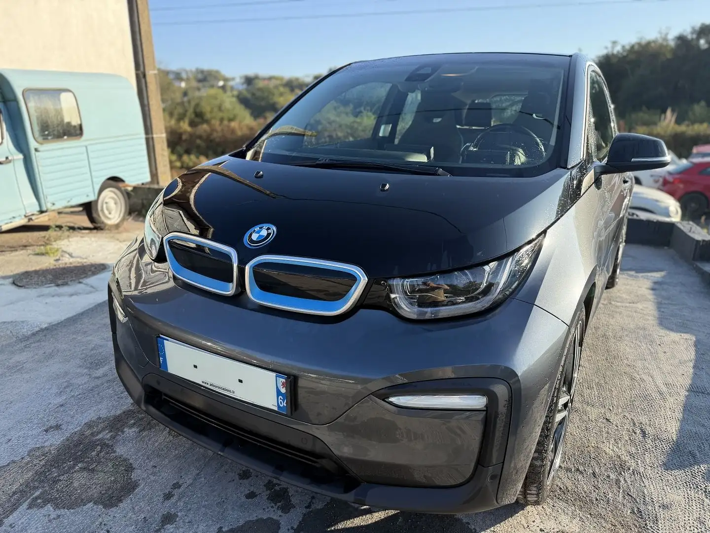 BMW i3 (I01) S 184CH 120AH EDITION WINDMILL ATELIER Gris - 2