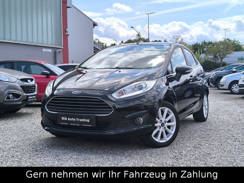 Ford Fiesta Titanium Sthz°SONY°BT°Klima°El.Fenster°CD