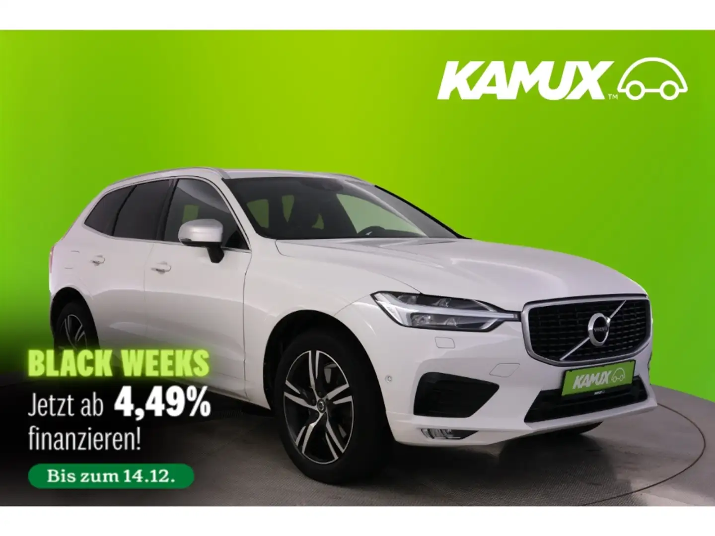 Volvo XC60 D5 AWD Geartronic R-Design+LED+NAVI+KAMERA Weiß - 1