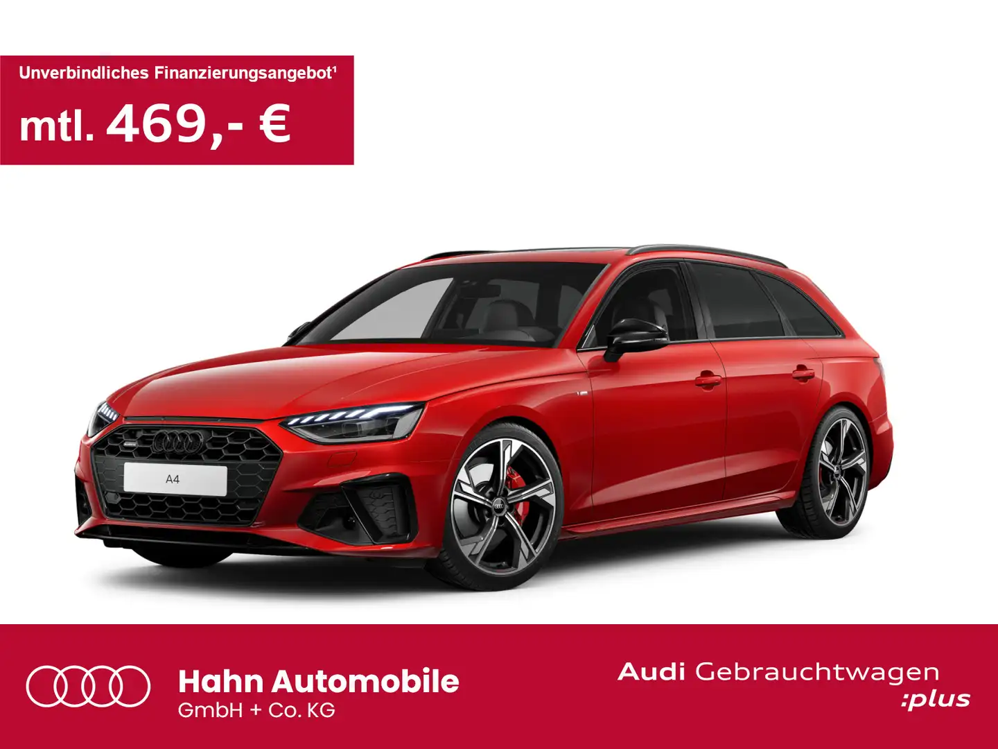 Audi A4 40 TFSI quattro S line Matrix B&O Pano Rot - 1