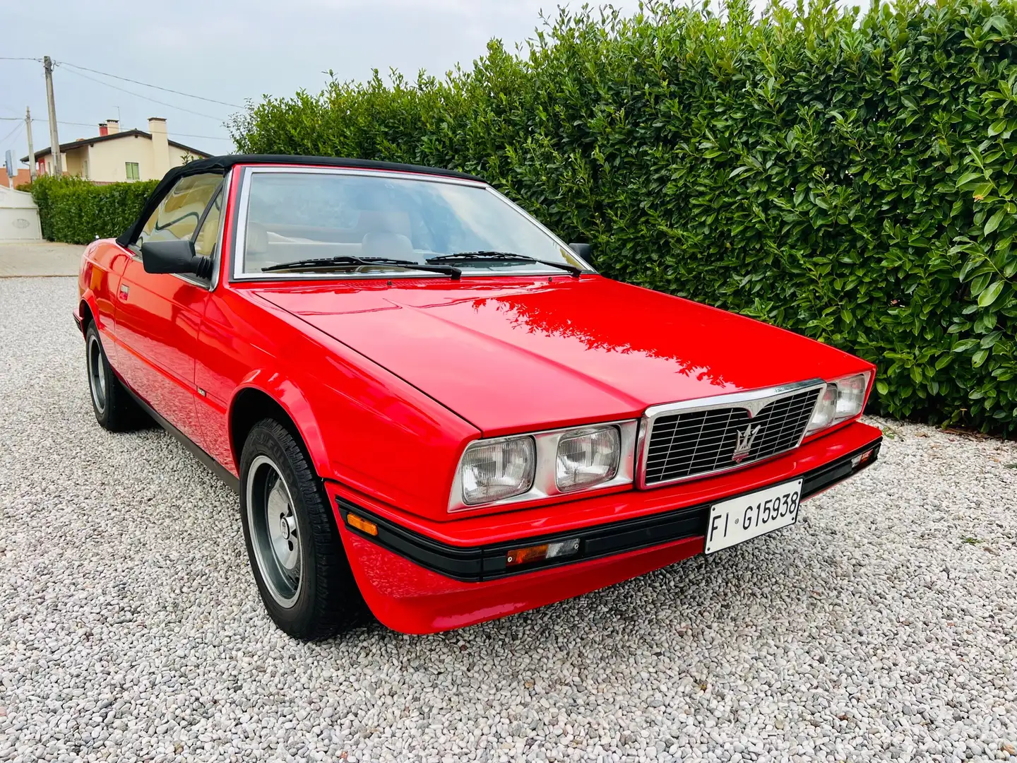 Maserati Biturbo Spider 2.0 Restaurata con Capote nuova Roşu - 2