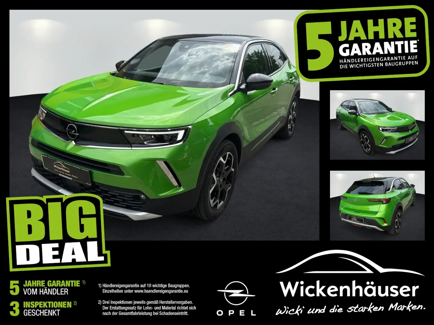 Opel Mokka 1.2 Turbo Ultimate Vert - 1