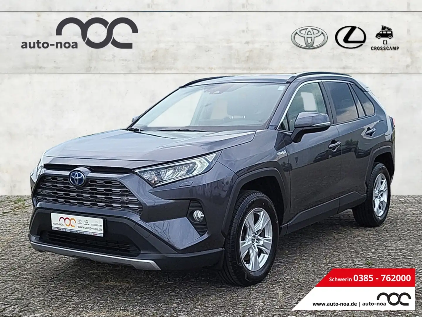 Toyota RAV 4 Hybrid 4x2 Comfort 2.5 VVT-i Leder LED PDC vo/ hi Gris - 1