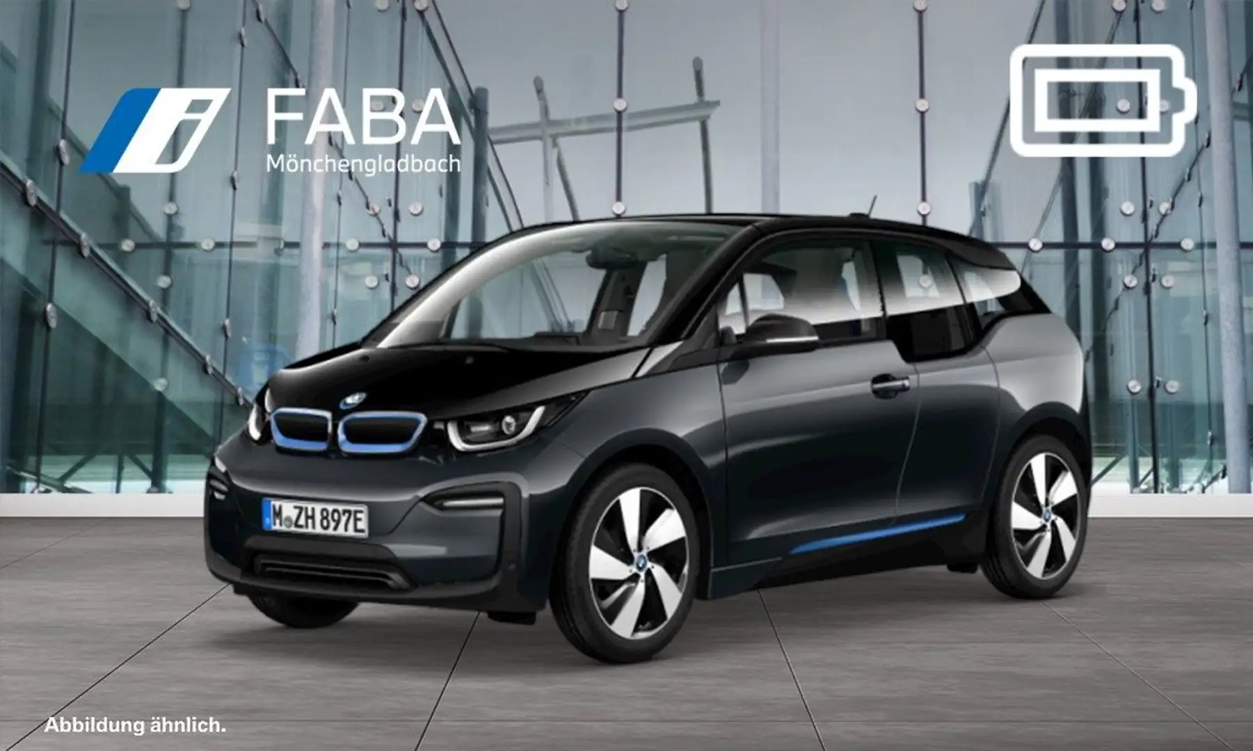BMW i3 120Ah DAB LED WLAN RFK Navi Bus. Tempomat Blauw - 1