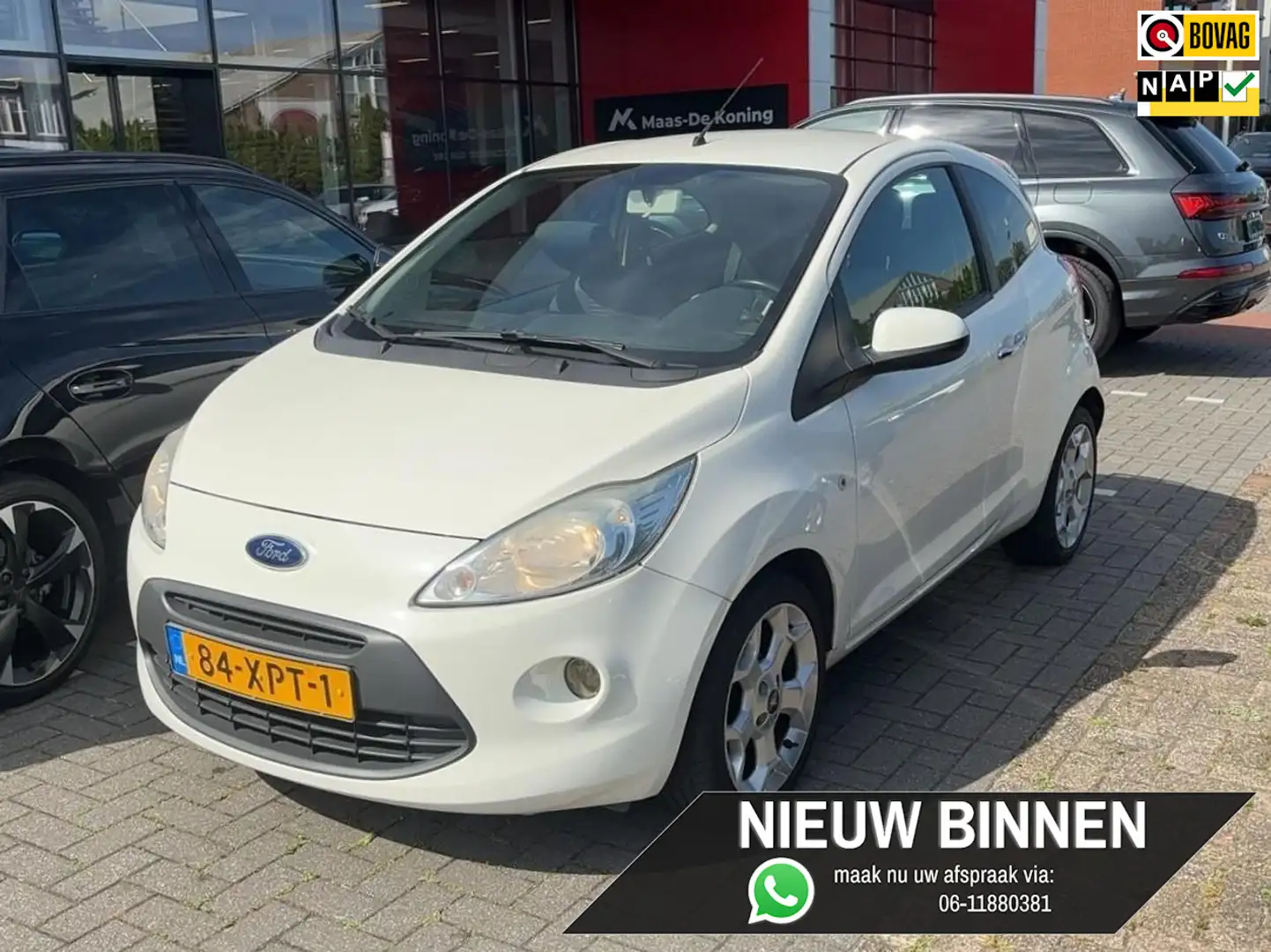 Ford Ka/Ka+ 1.2 Titanium X start/stop | AIRCO | LM VELGEN | Wit - 1
