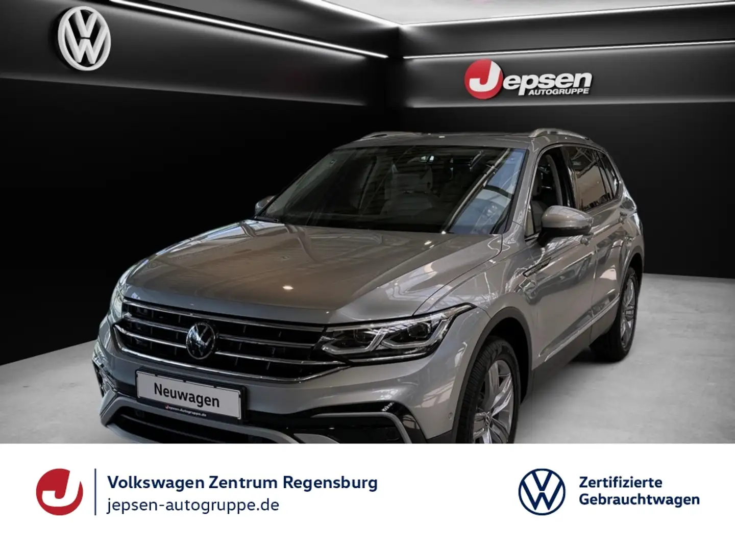Volkswagen Tiguan Allspace Elegance DSG 245 PS | PANO STHZ Silber - 1