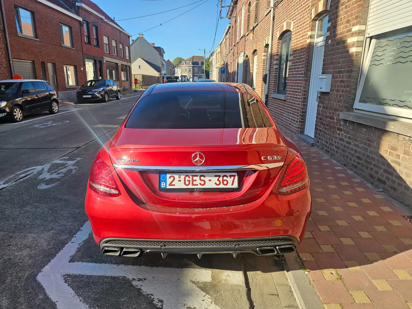 Mercedes-Benz C 63 AMG C 63 AMG S Rood - 2