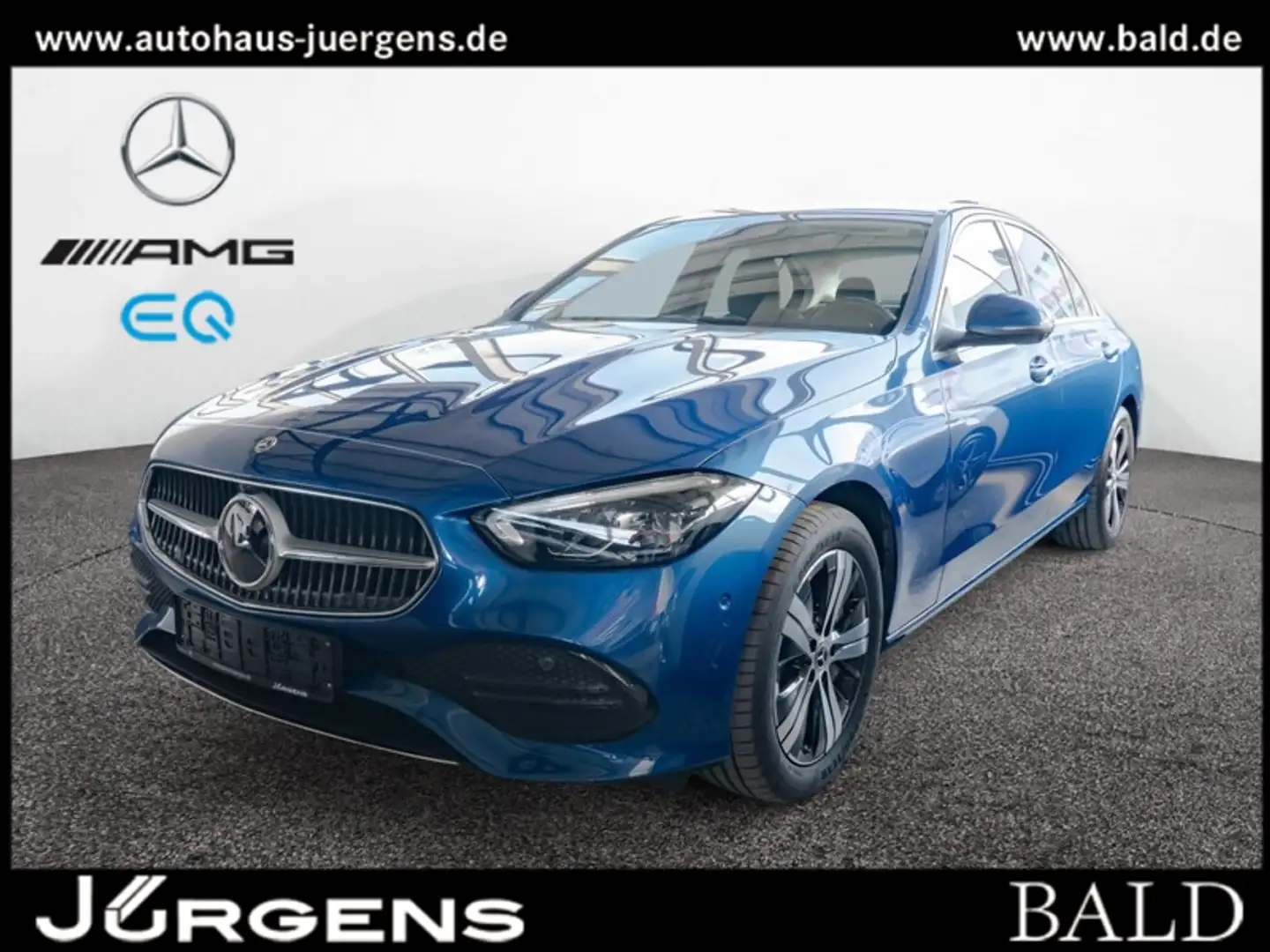 Mercedes-Benz C 300 e Avantgarde/LED/360/Pano/Distr/Memo/Ambi Modrá - 2
