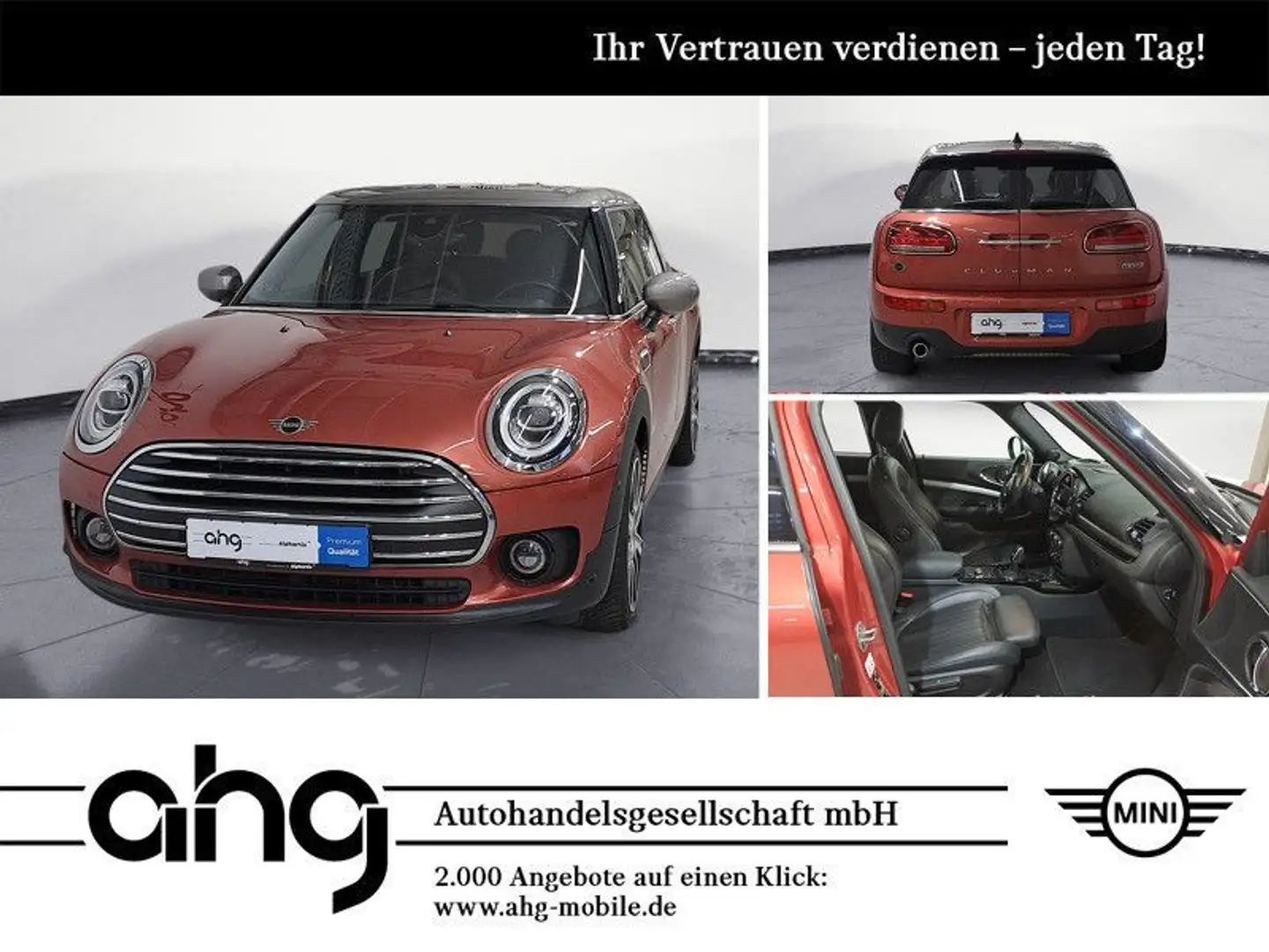 MINI Cooper Clubman Cooper Panorama Klimaaut. Komfortzugang Rot - 1
